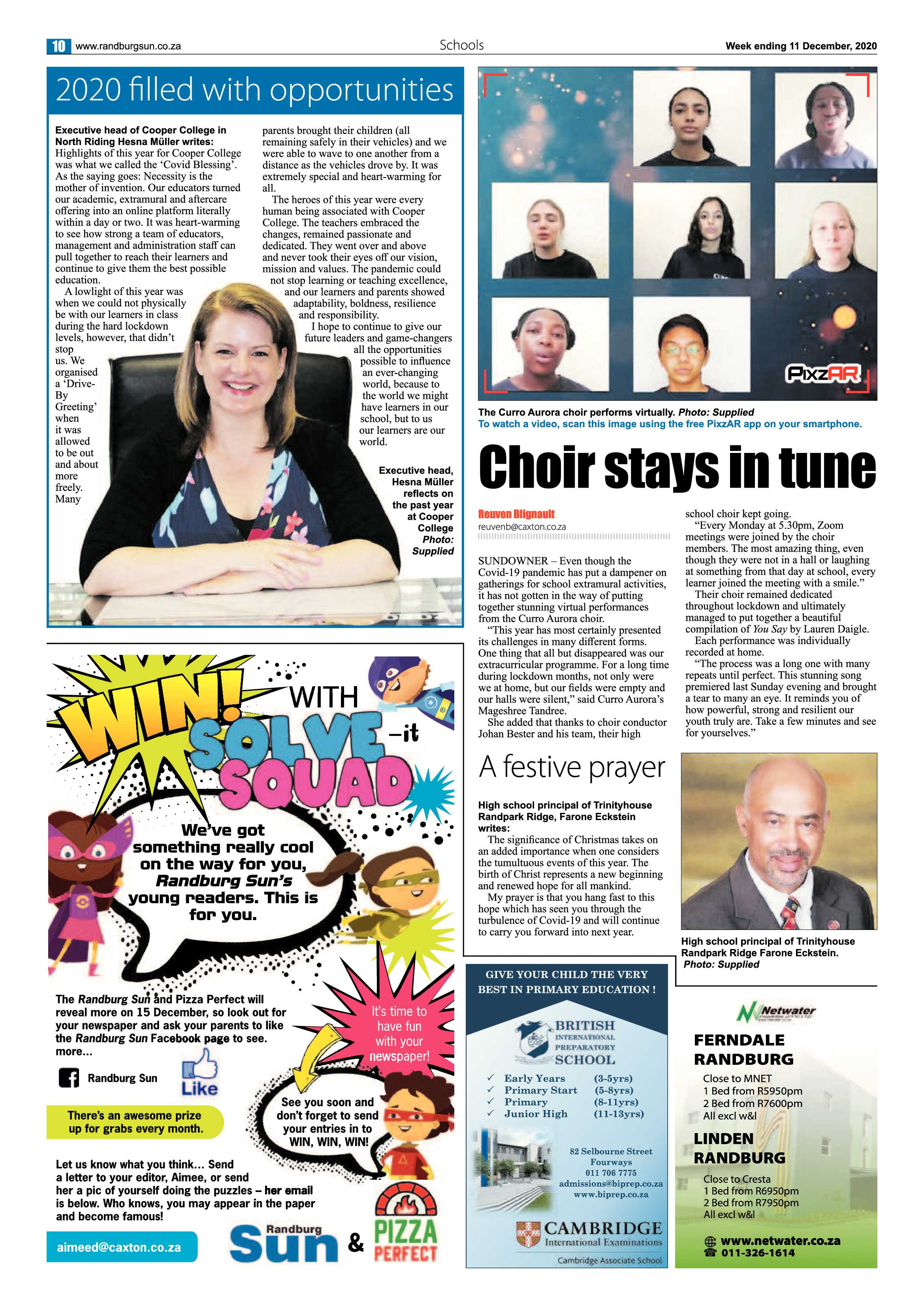 Randburg Sun 11 December 2020 page 10