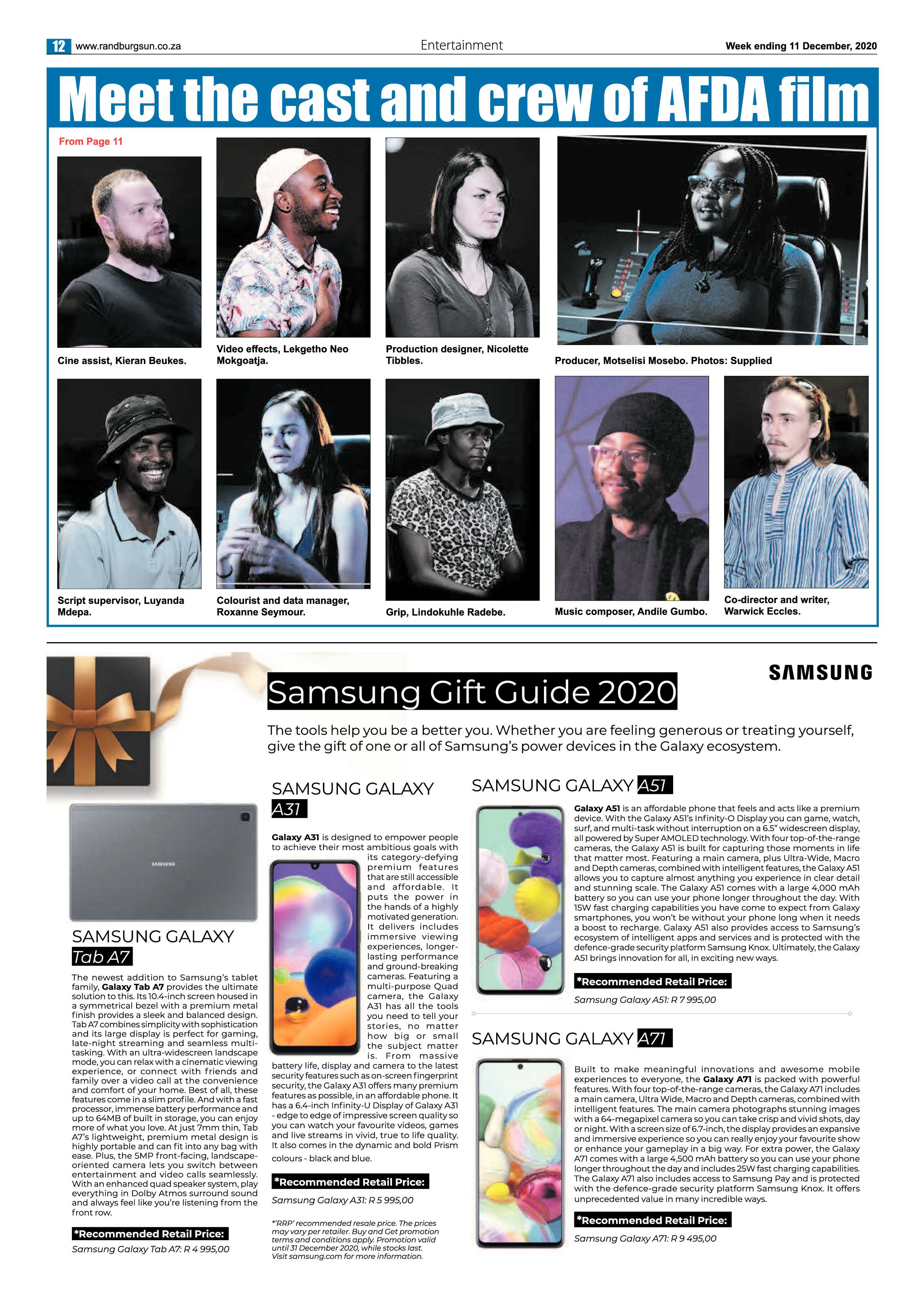 Randburg Sun 11 December 2020 page 12