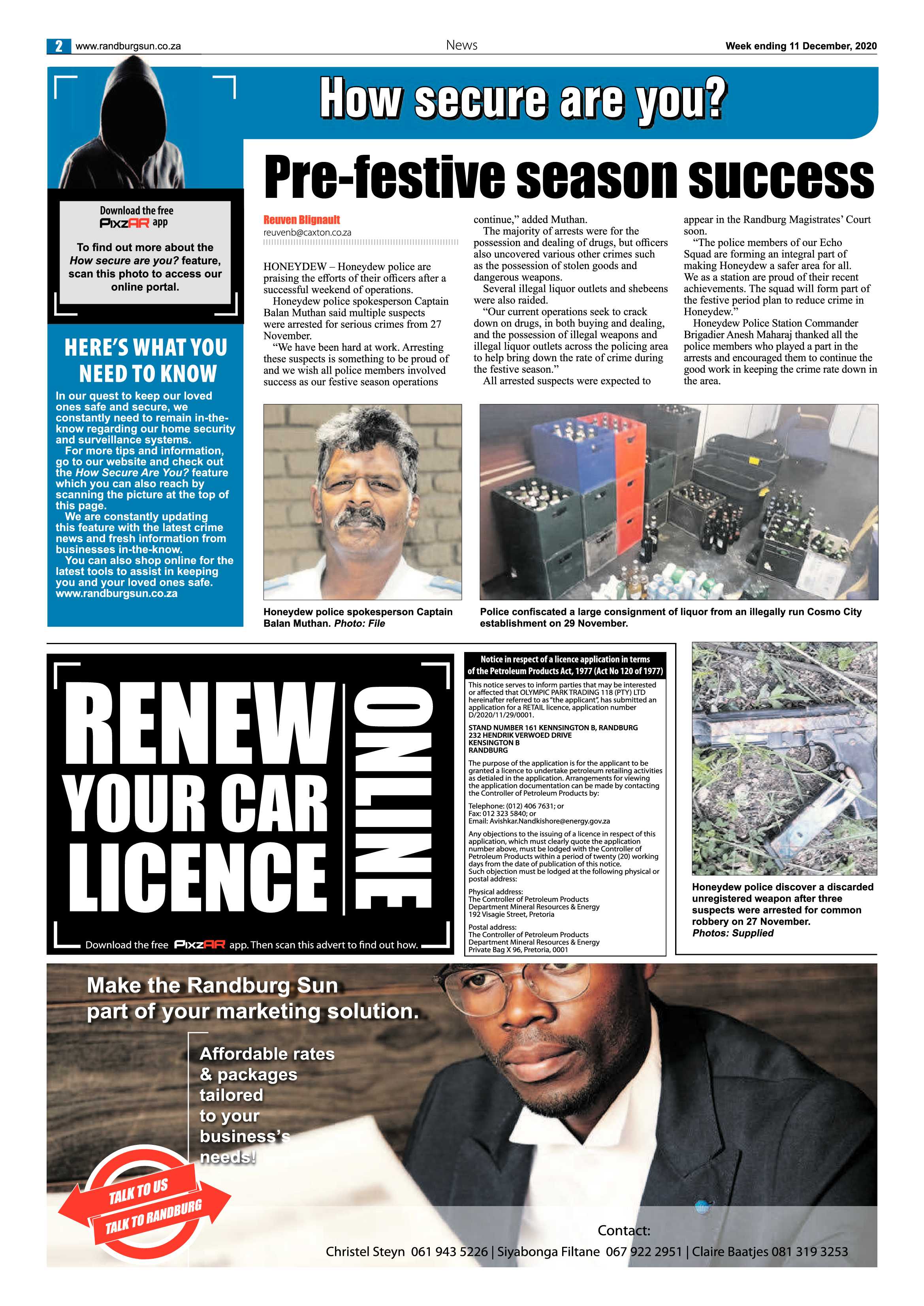 Randburg Sun 11 December 2020 page 2