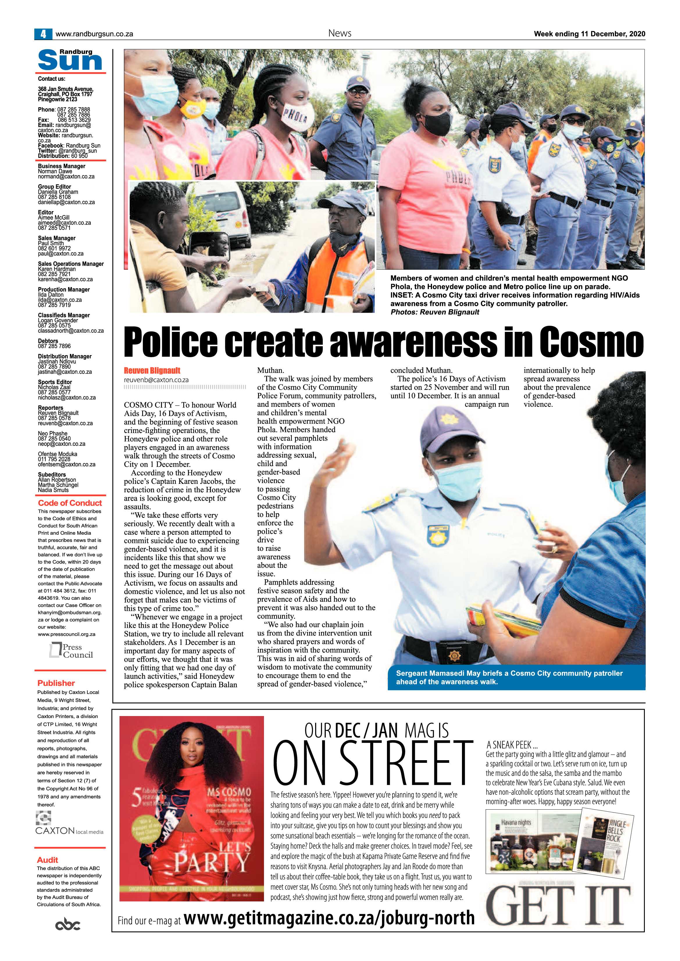 Randburg Sun 11 December 2020 page 4