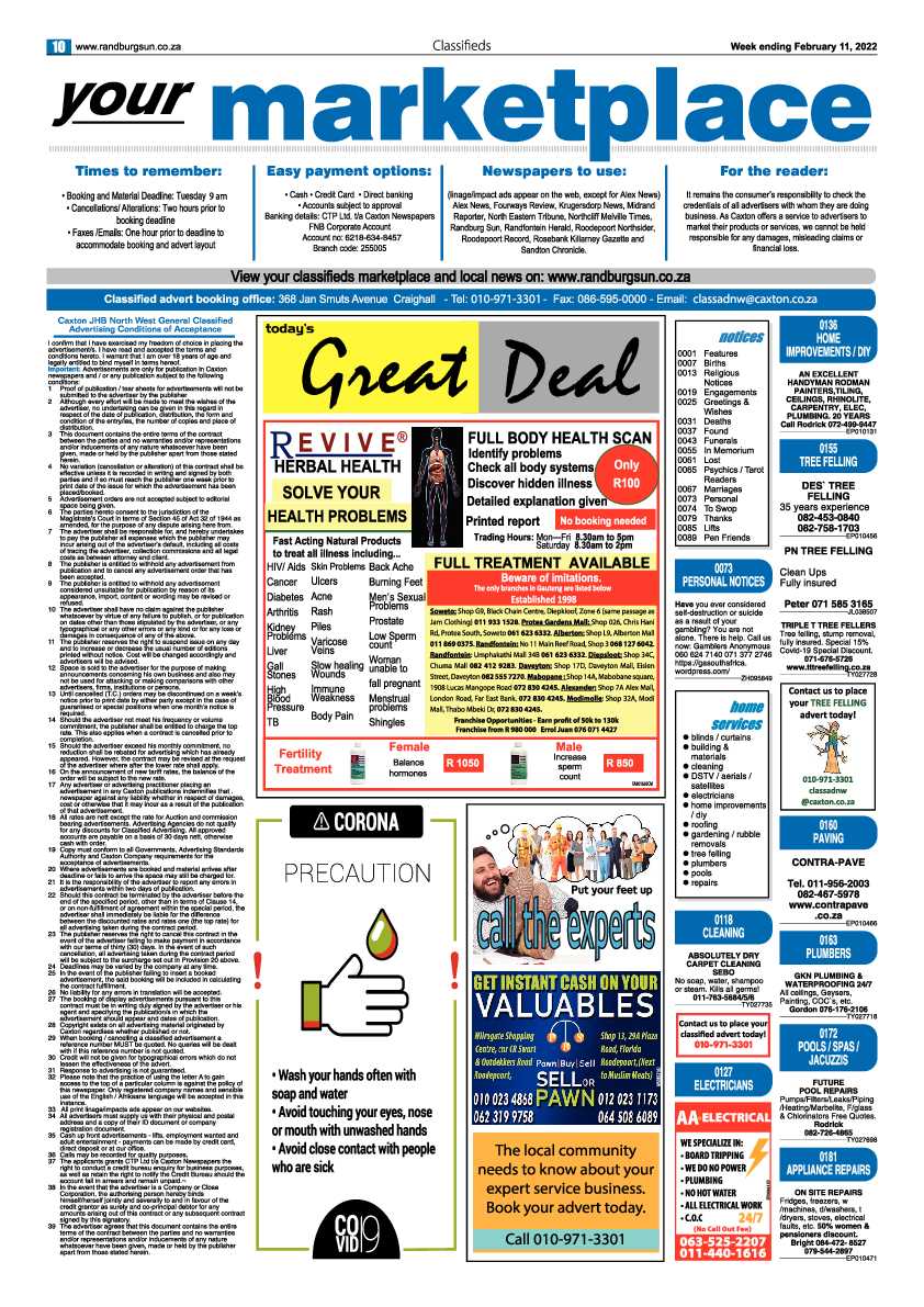Randburg Sun 11 February 2022 page 10