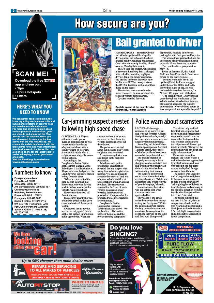 Randburg Sun 11 February 2022 page 2