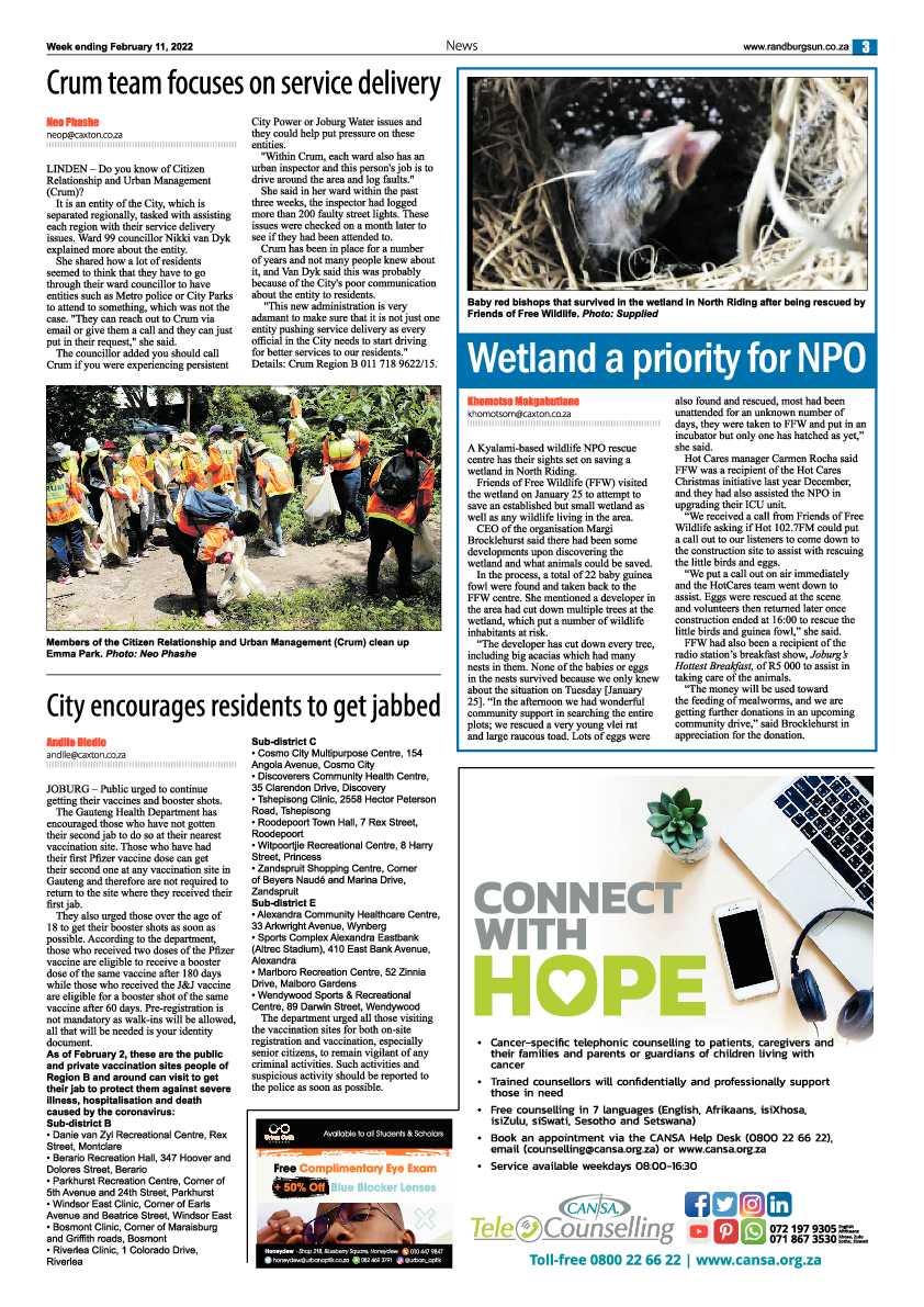 Randburg Sun 11 February 2022 page 3