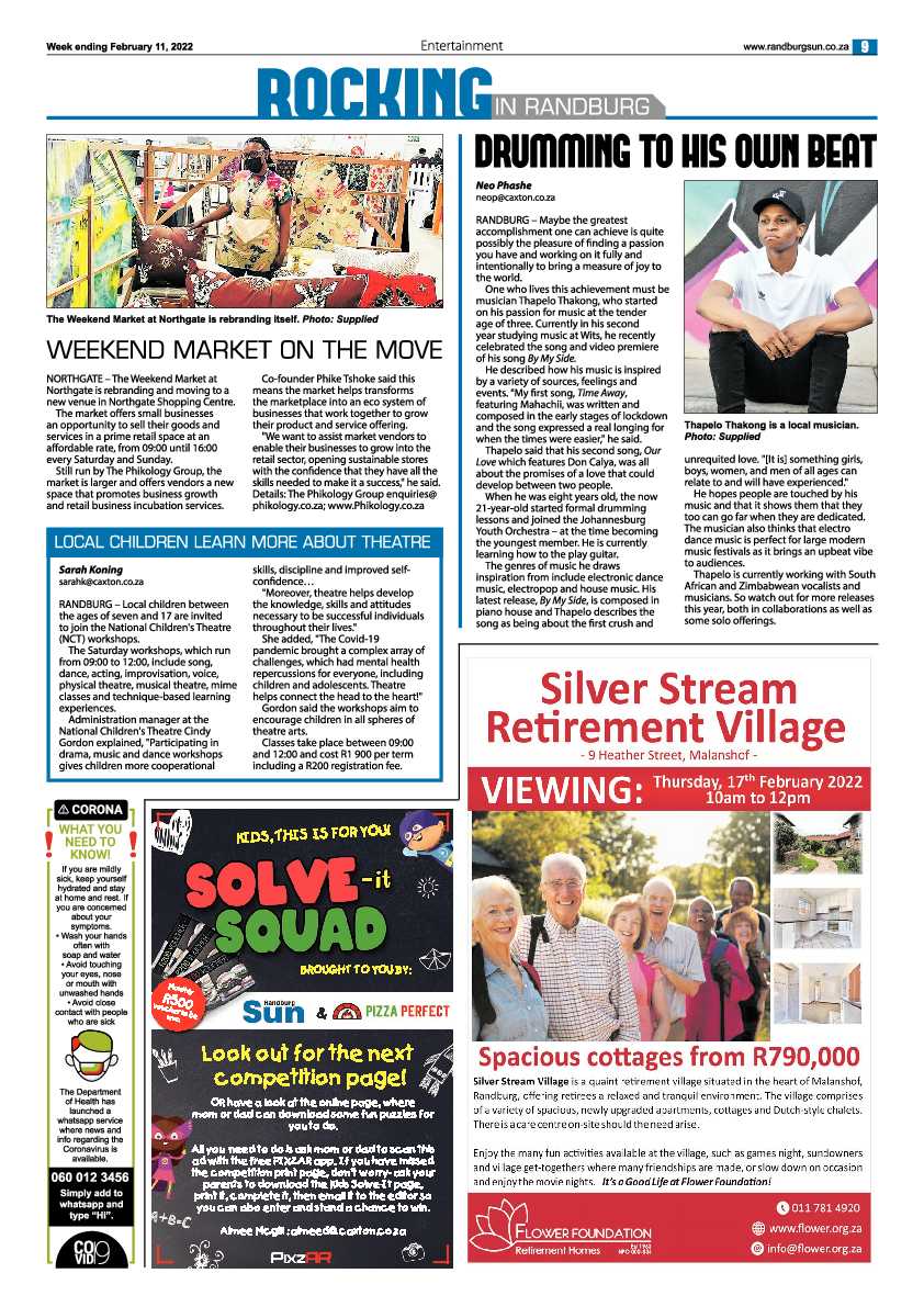 Randburg Sun 11 February 2022 page 9
