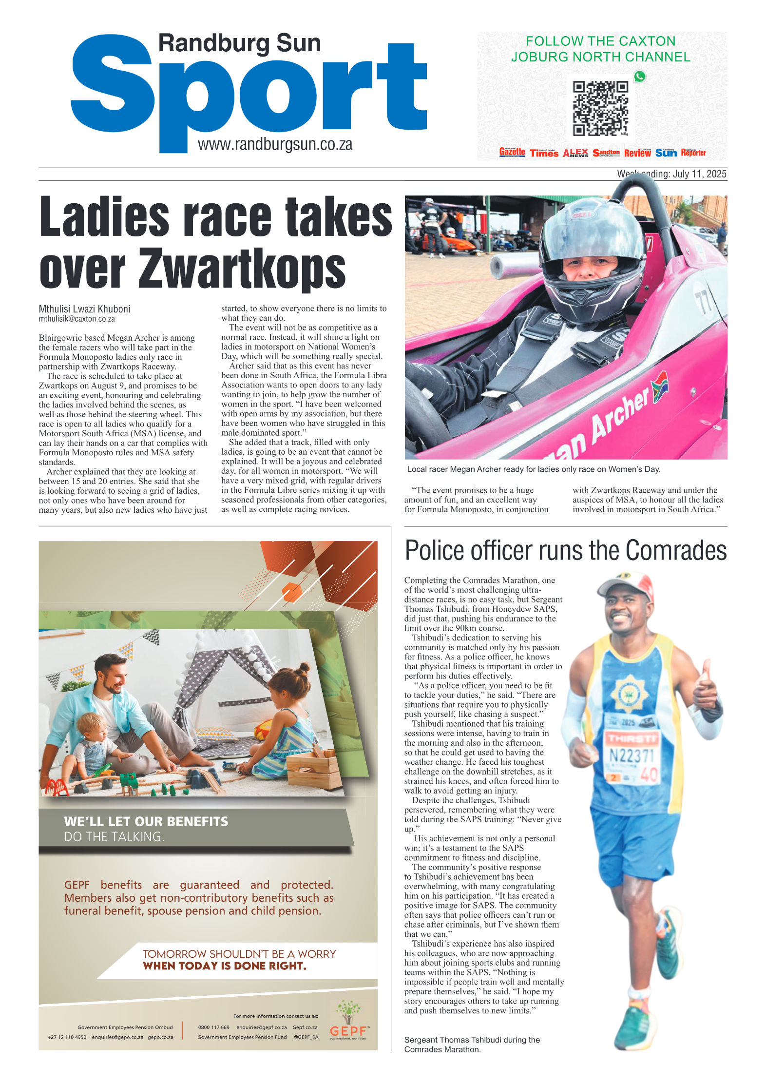 Randburg Sun 11 July 2025 page 10