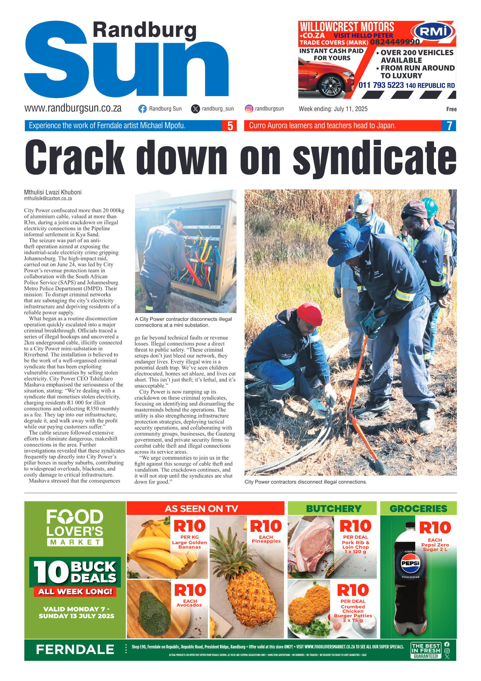 Randburg Sun 11 July 2025 page 3