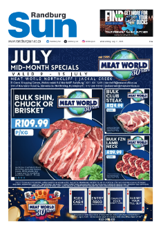 Randburg Sun 11 July 2025