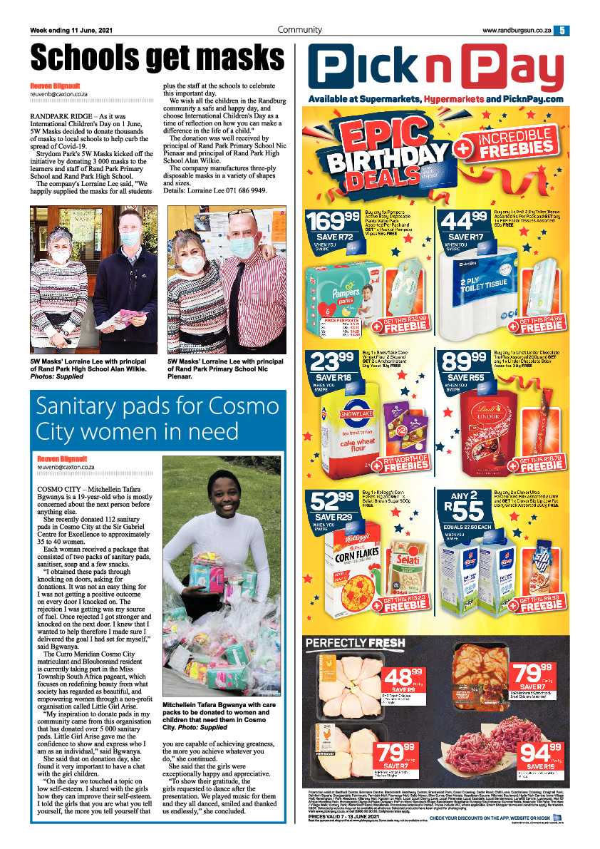 Randburg Sun 11 June 2021 page 5