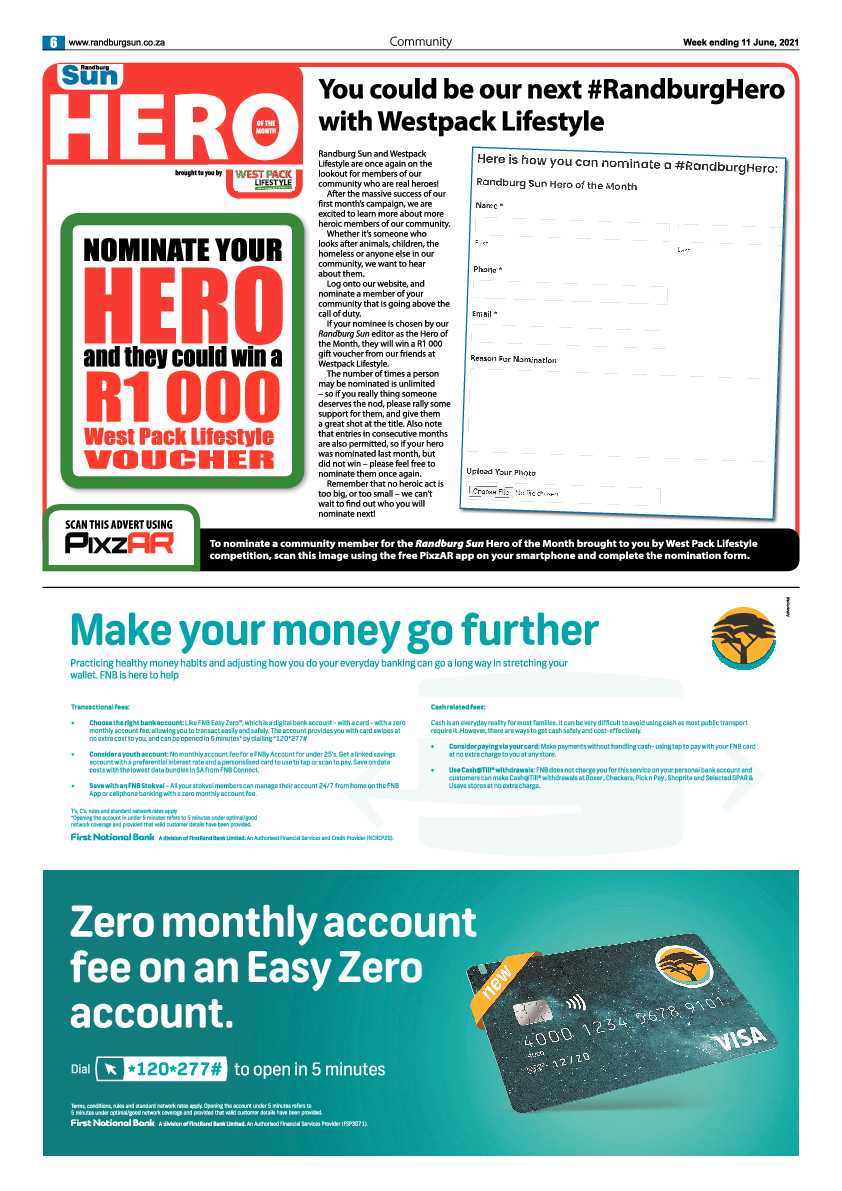 Randburg Sun 11 June 2021 page 6