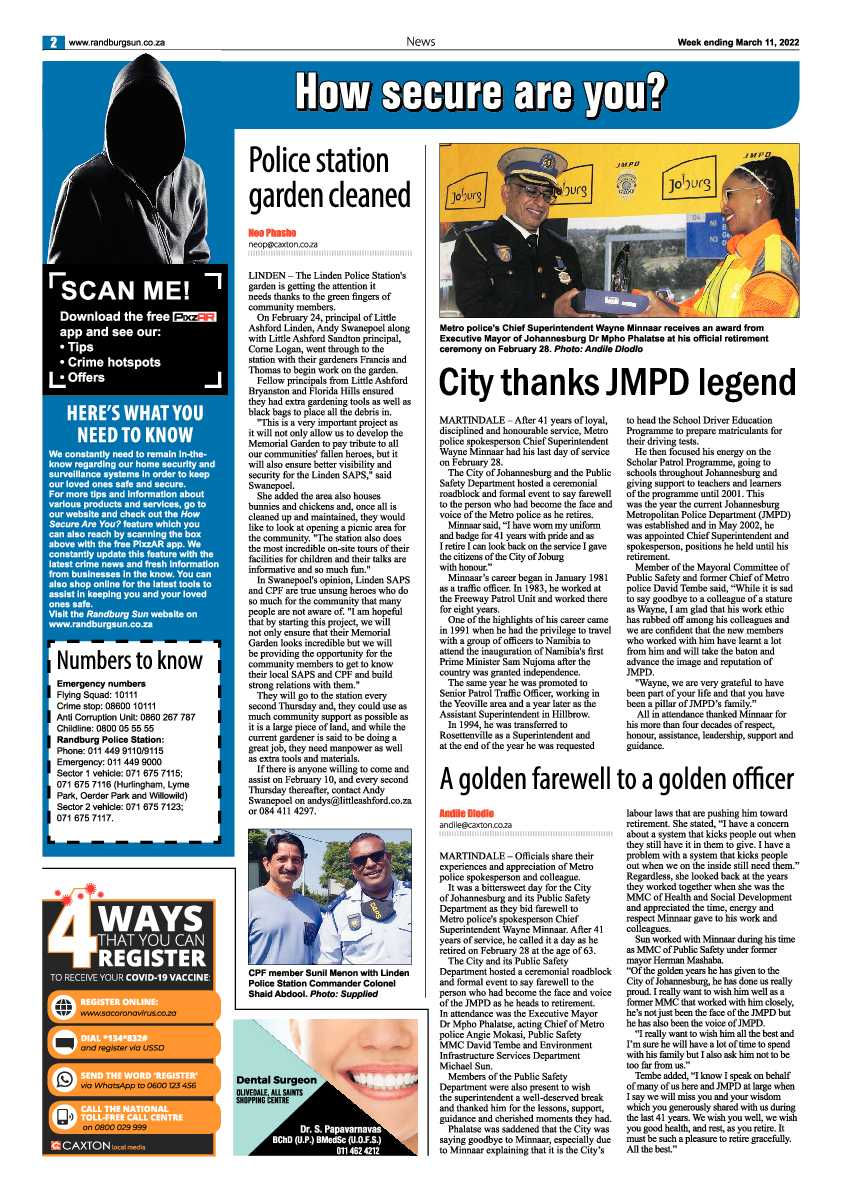 Randburg Sun 11 March 2022 page 2