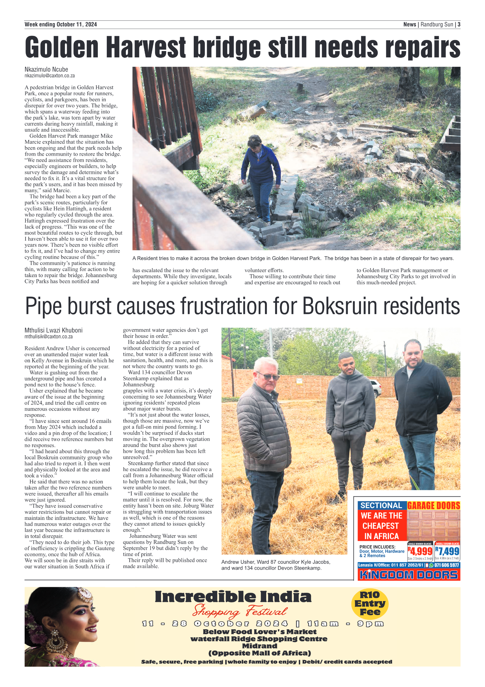 Randburg Sun 11 October 2024 page 3