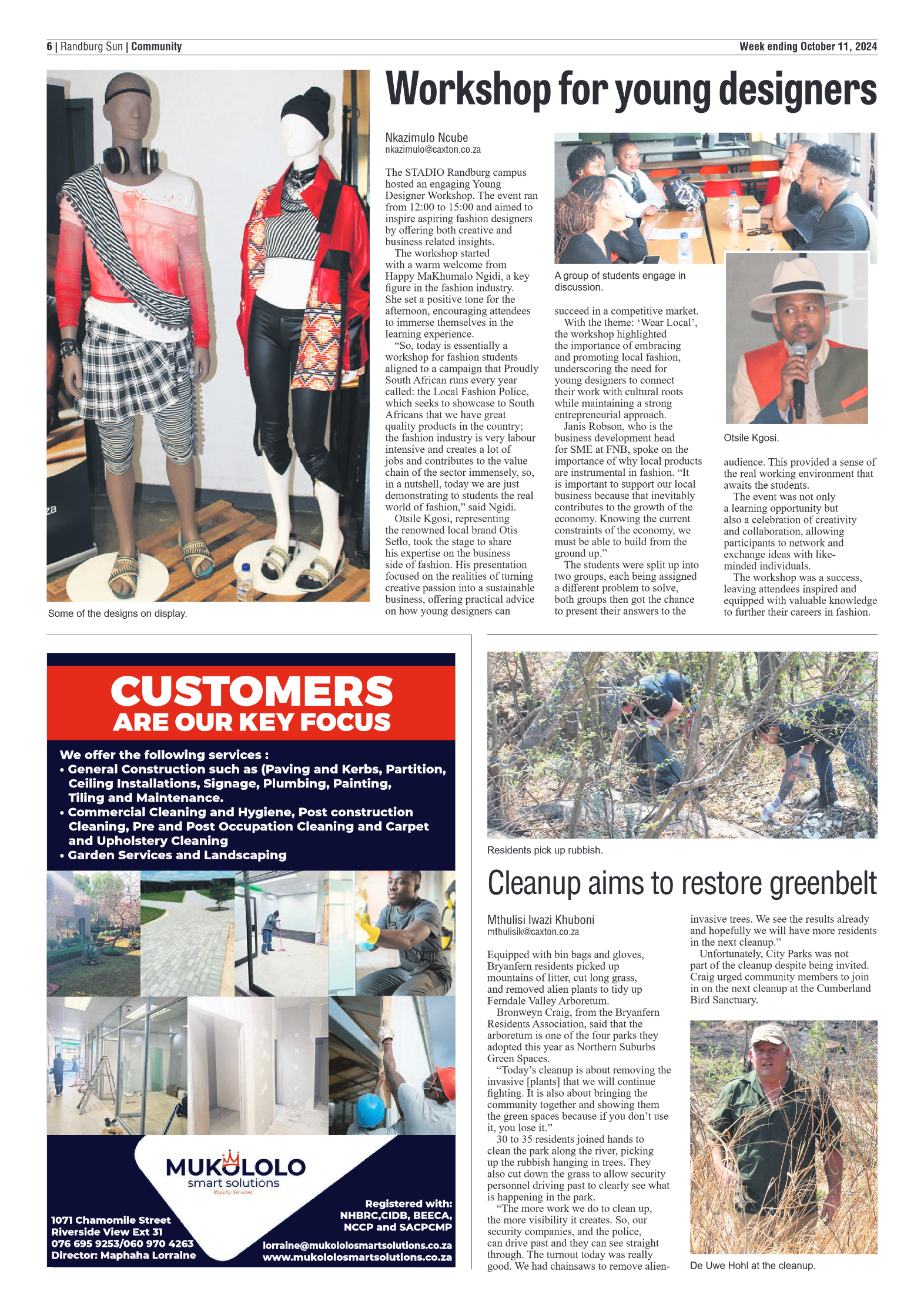 Randburg Sun 11 October 2024 page 6