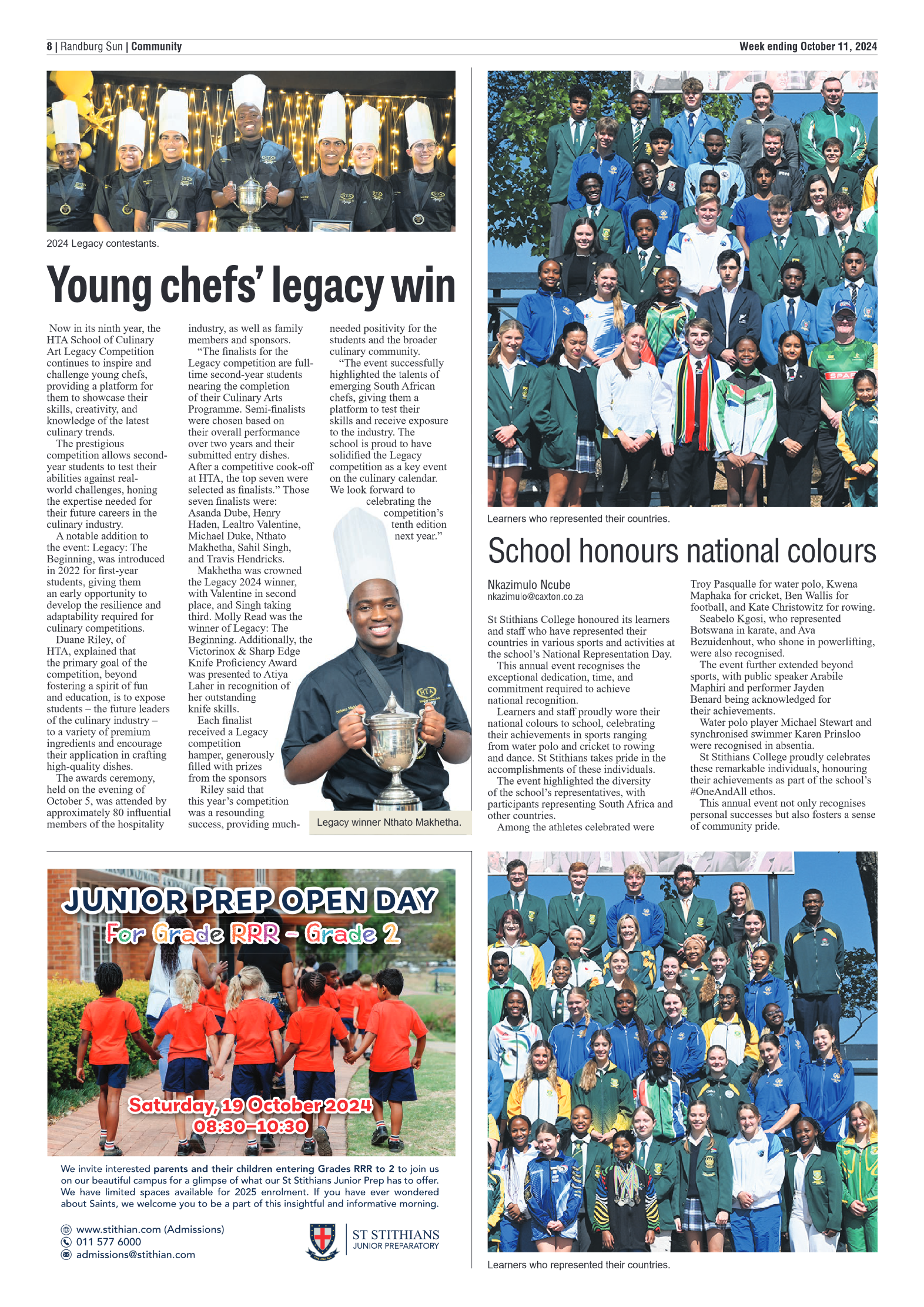 Randburg Sun 11 October 2024 page 8