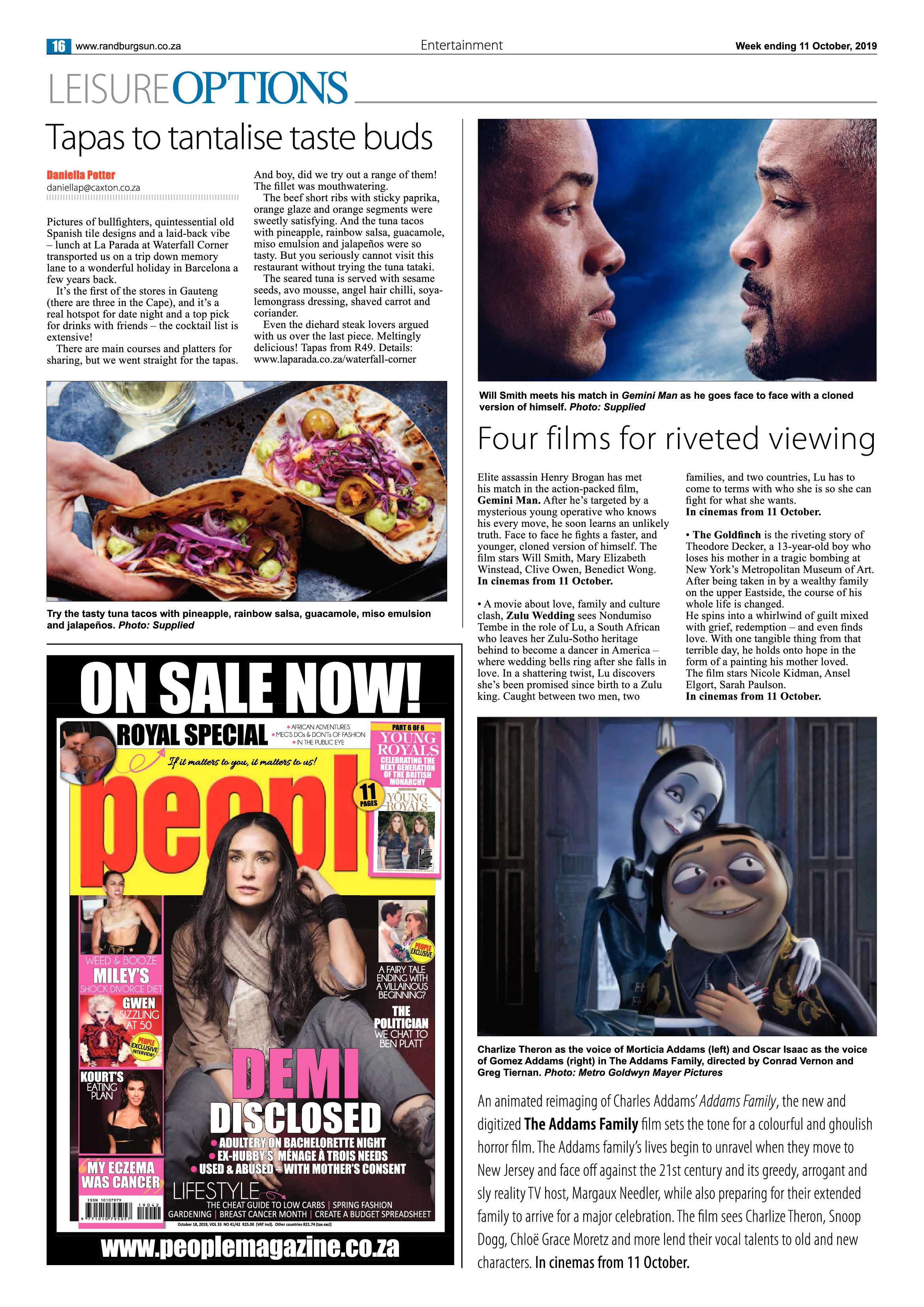 Randburg Sun 11 October, 2019 page 16