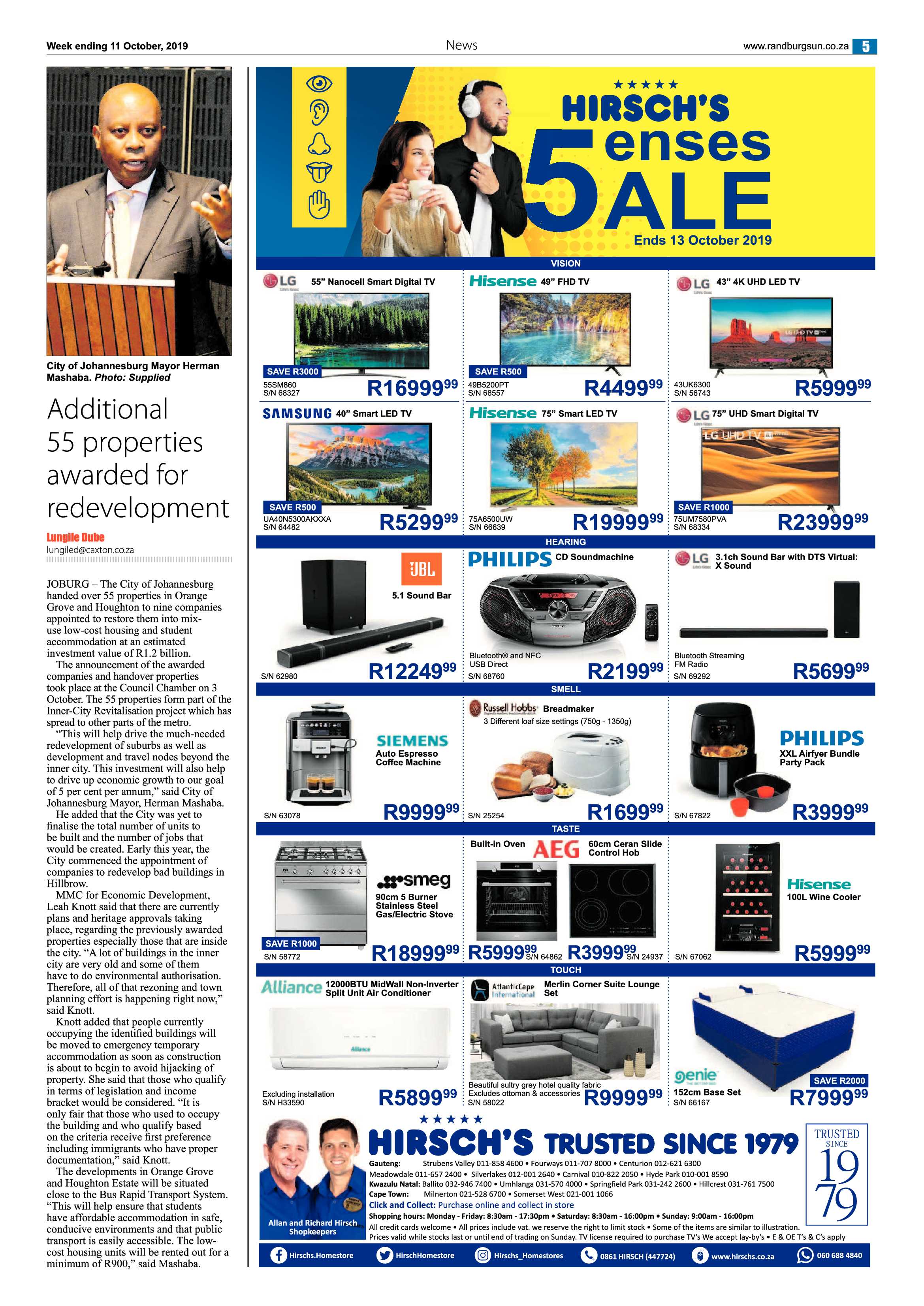 Randburg Sun 11 October, 2019 page 5