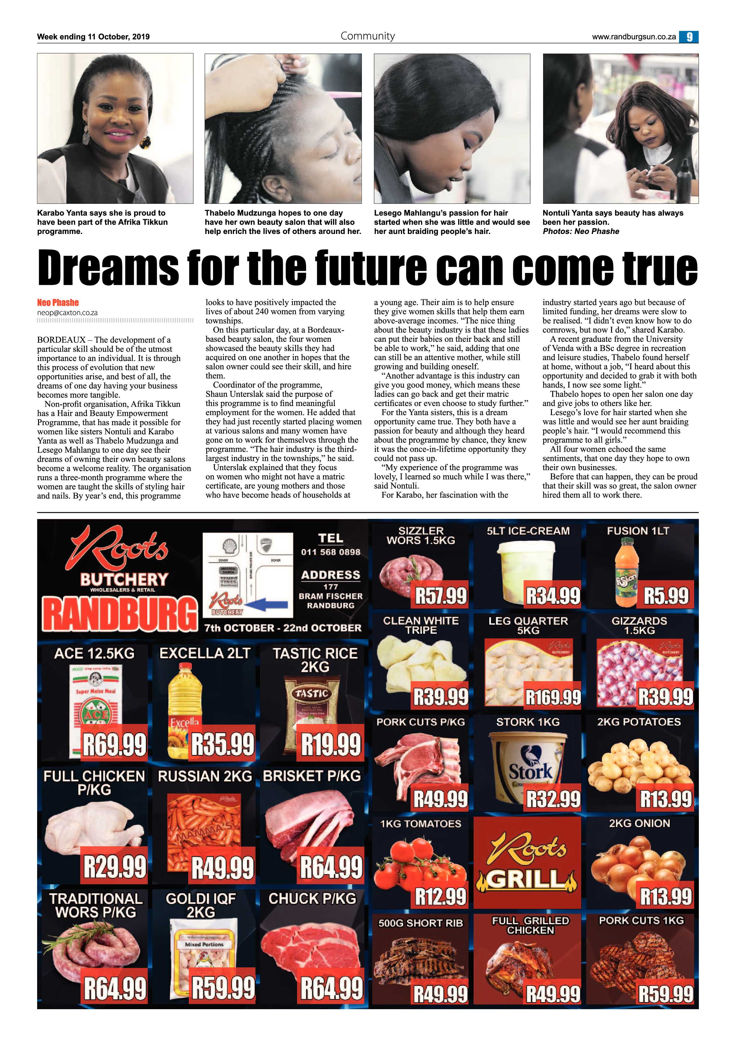 Randburg Sun 11 October, 2019 page 9