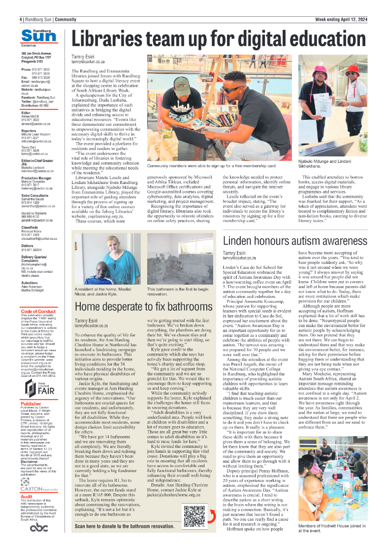 Randburg Sun 12 April 2024 page 4