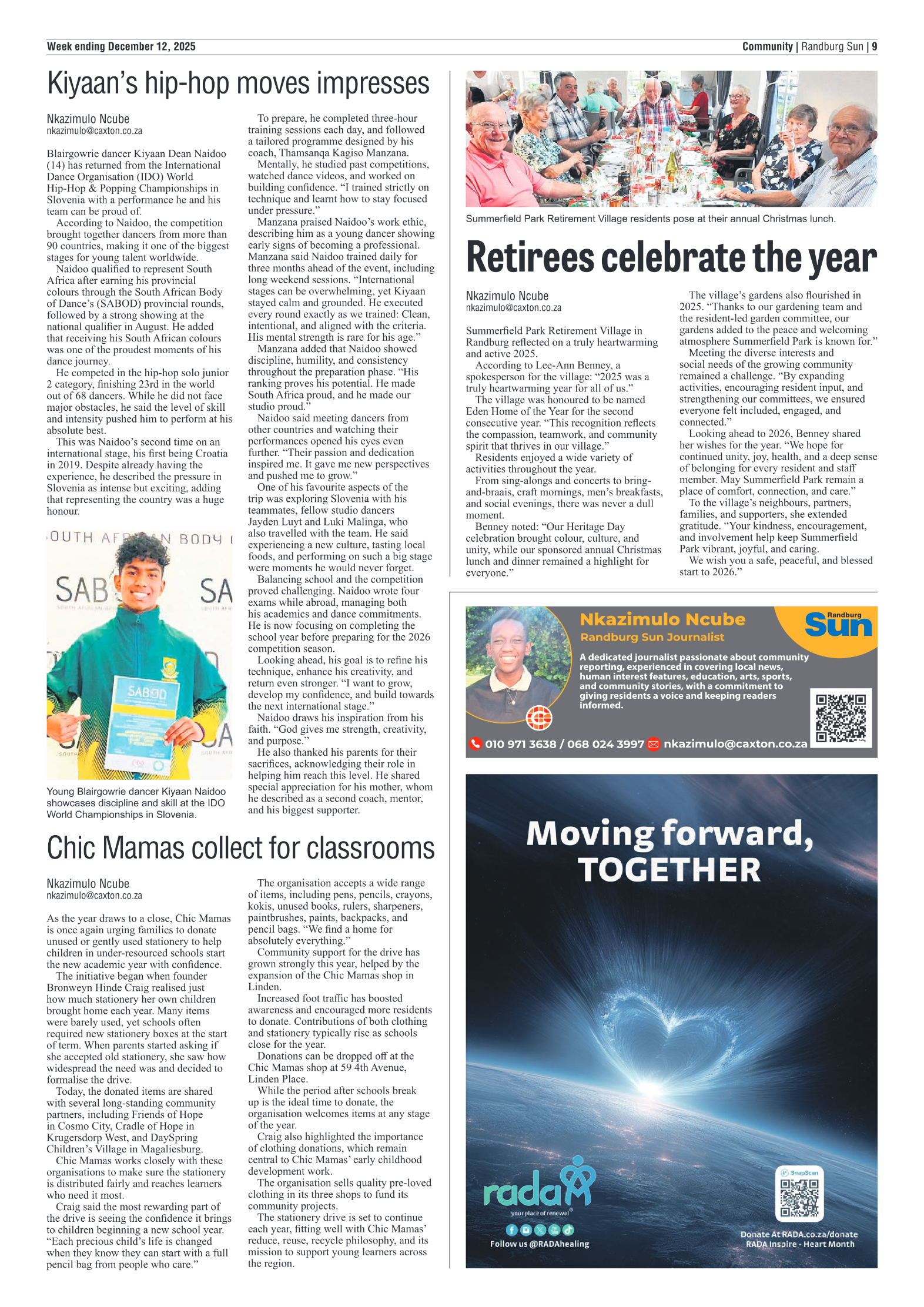 Randburg Sun 12 December 2025 page 11