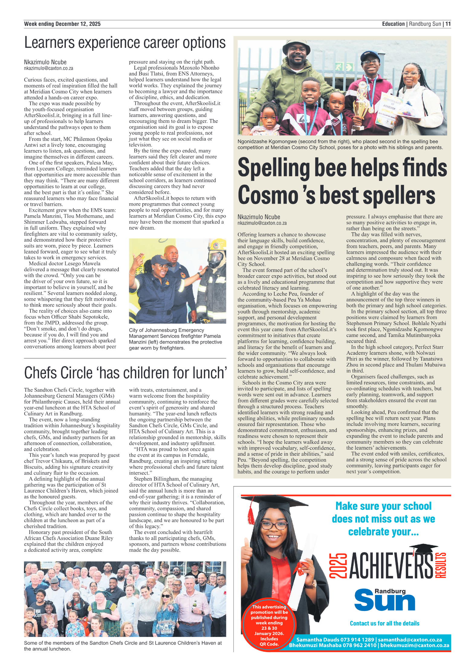 Randburg Sun 12 December 2025 page 13