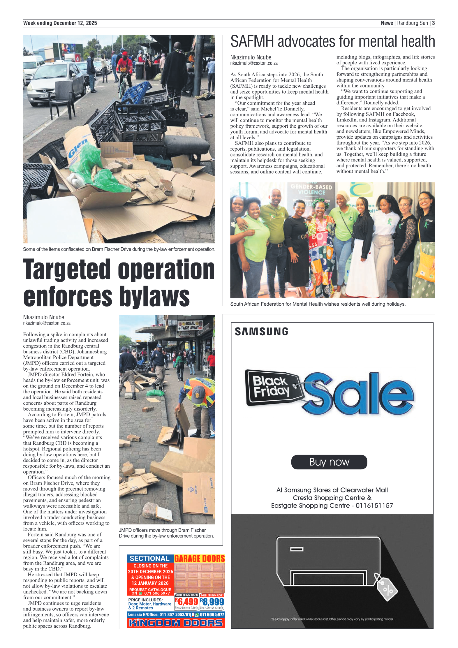 Randburg Sun 12 December 2025 page 5