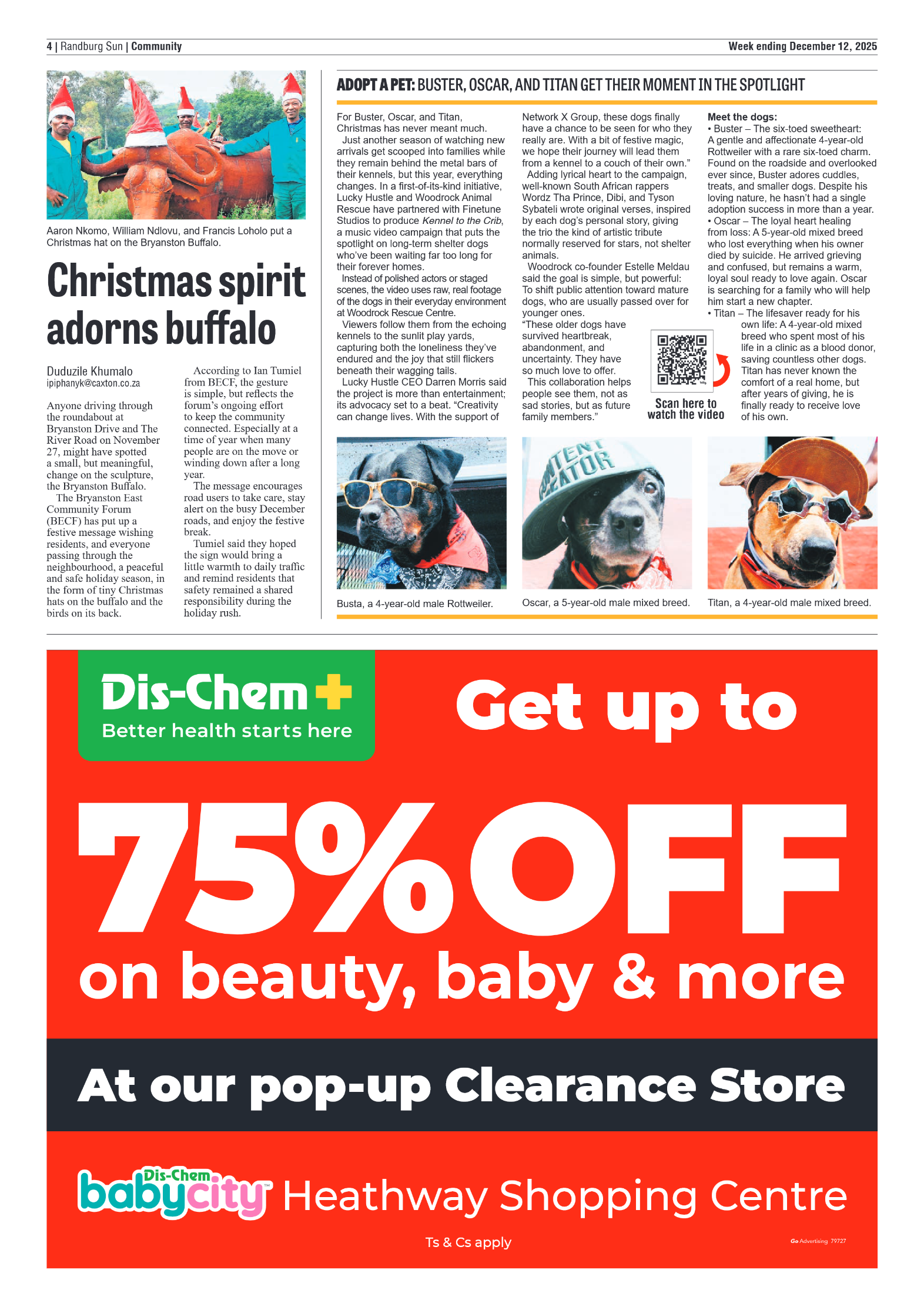 Randburg Sun 12 December 2025 page 6