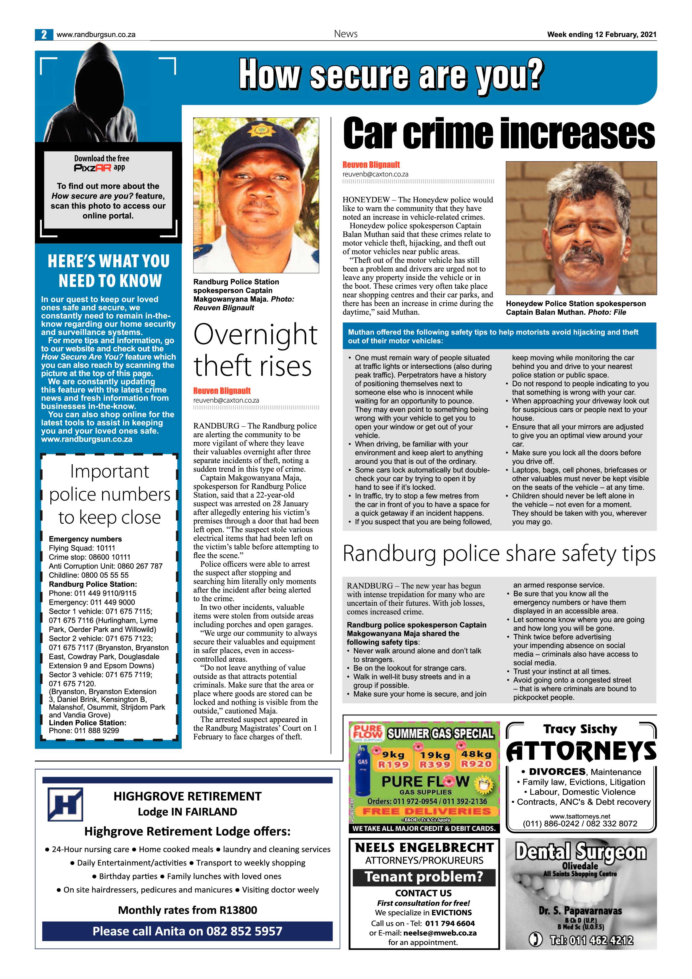 Randburg Sun 12 February 2021 page 2