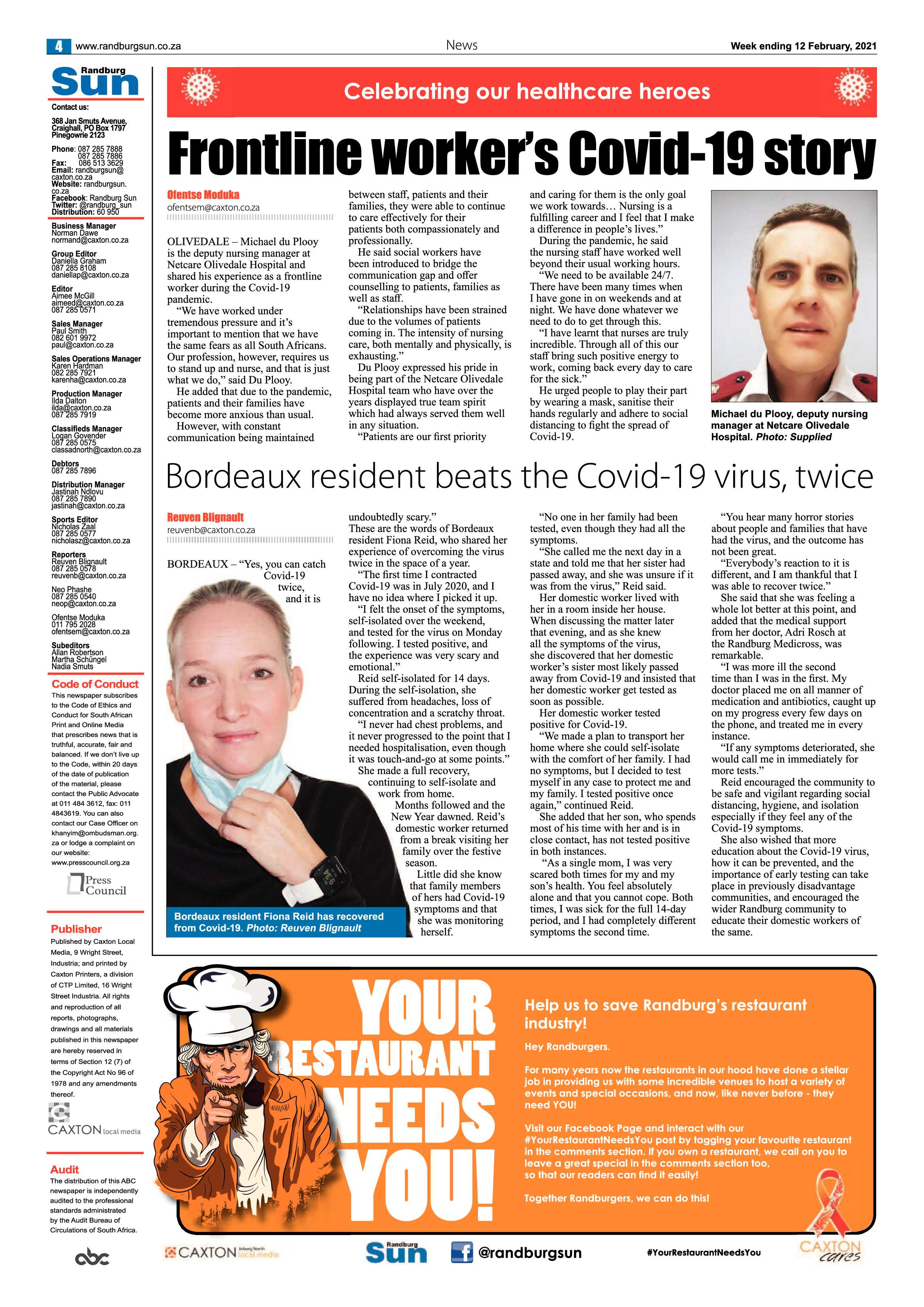Randburg Sun 12 February 2021 page 4