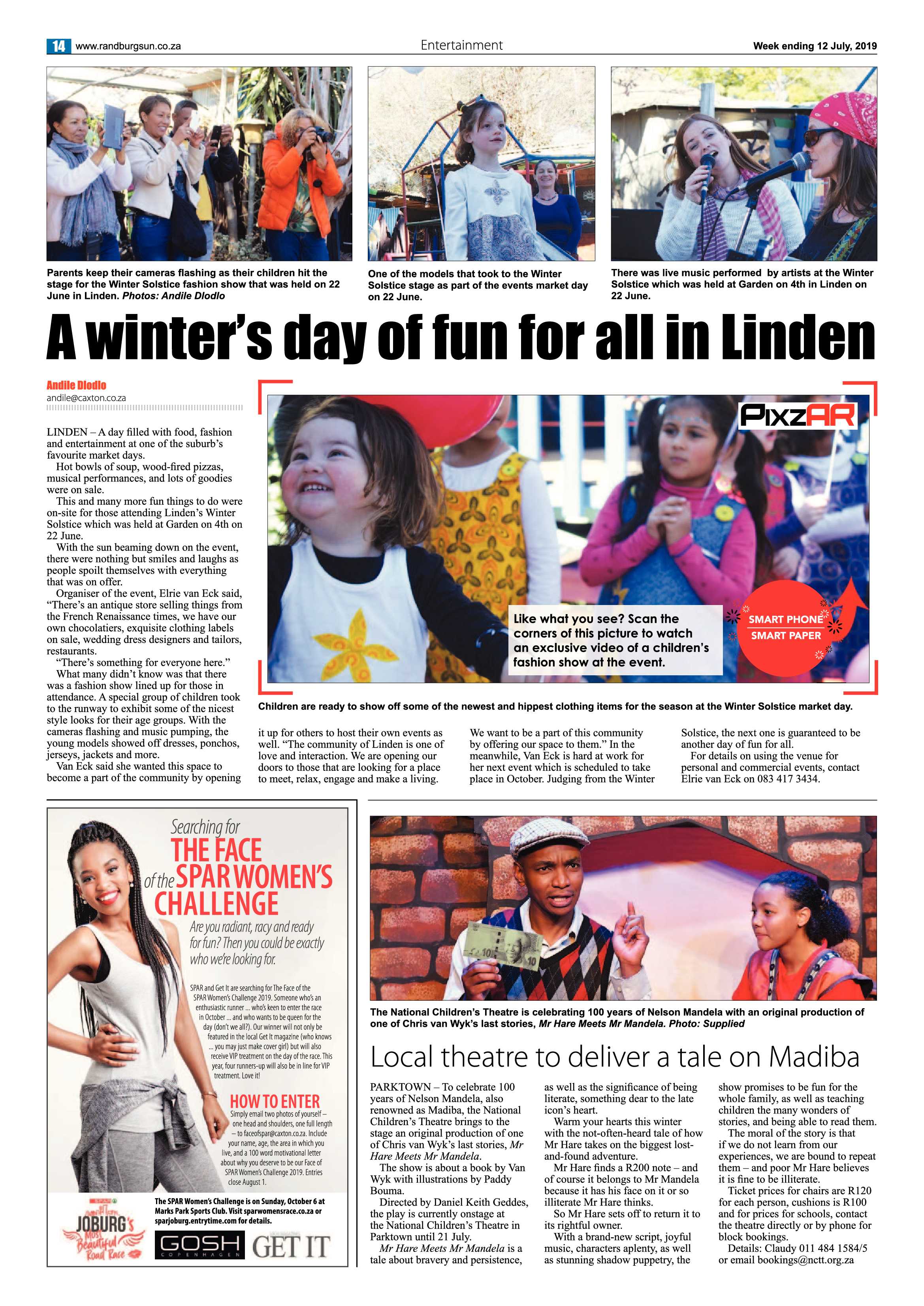 Randburg Sun 12 July, 2019 page 14