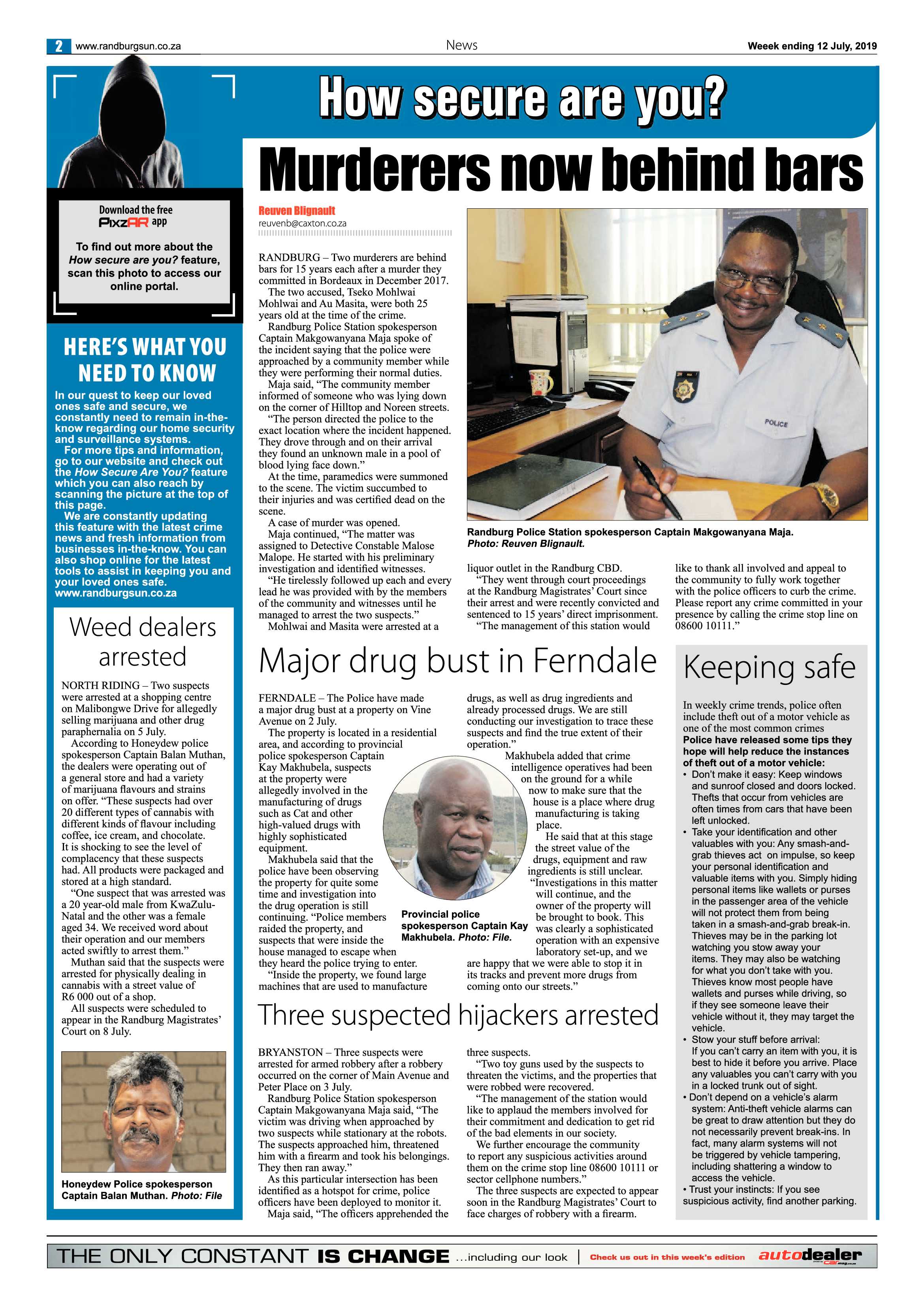 Randburg Sun 12 July, 2019 page 2