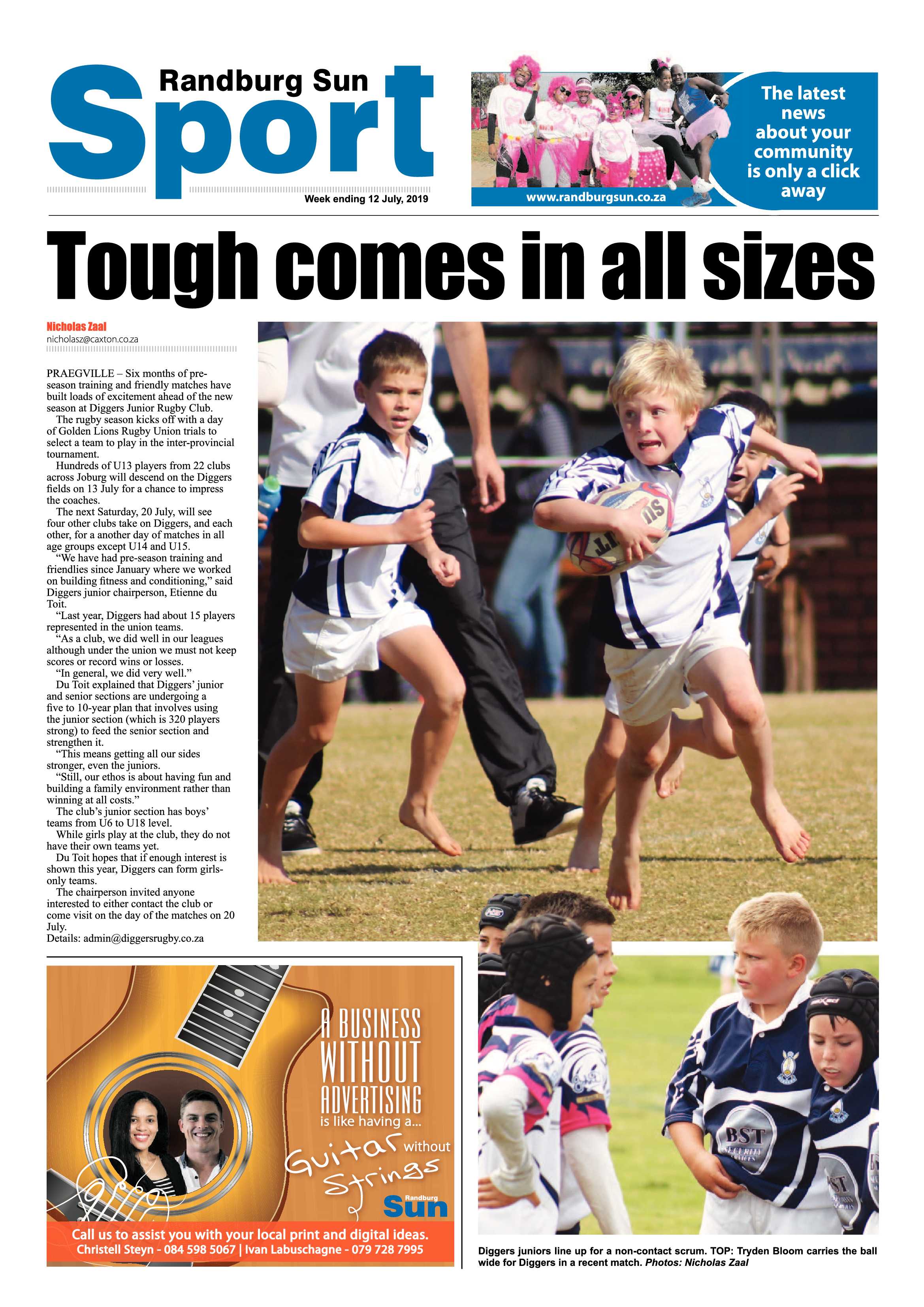 Randburg Sun 12 July, 2019 page 20