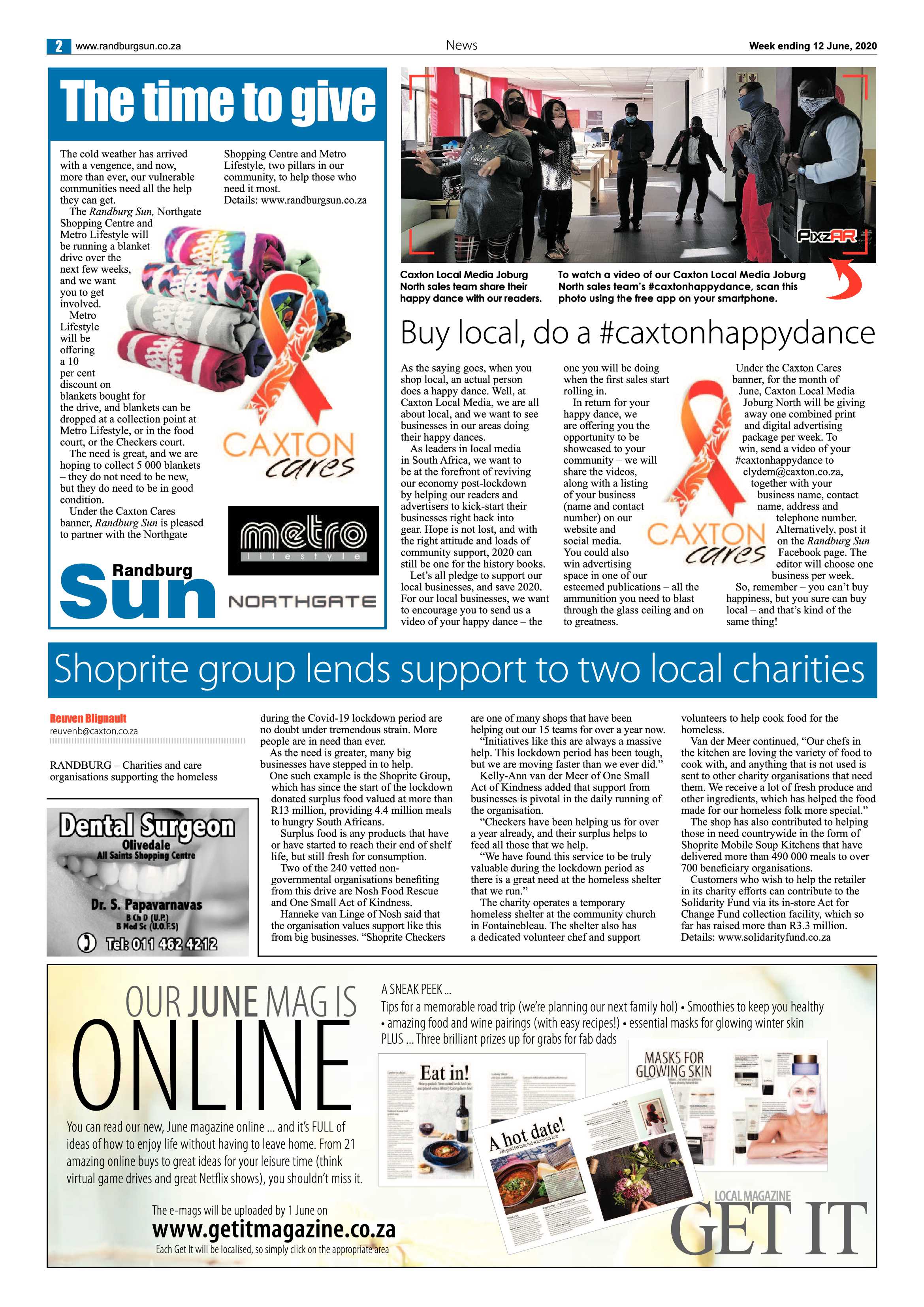 Randburg Sun 12 June 2020 page 2