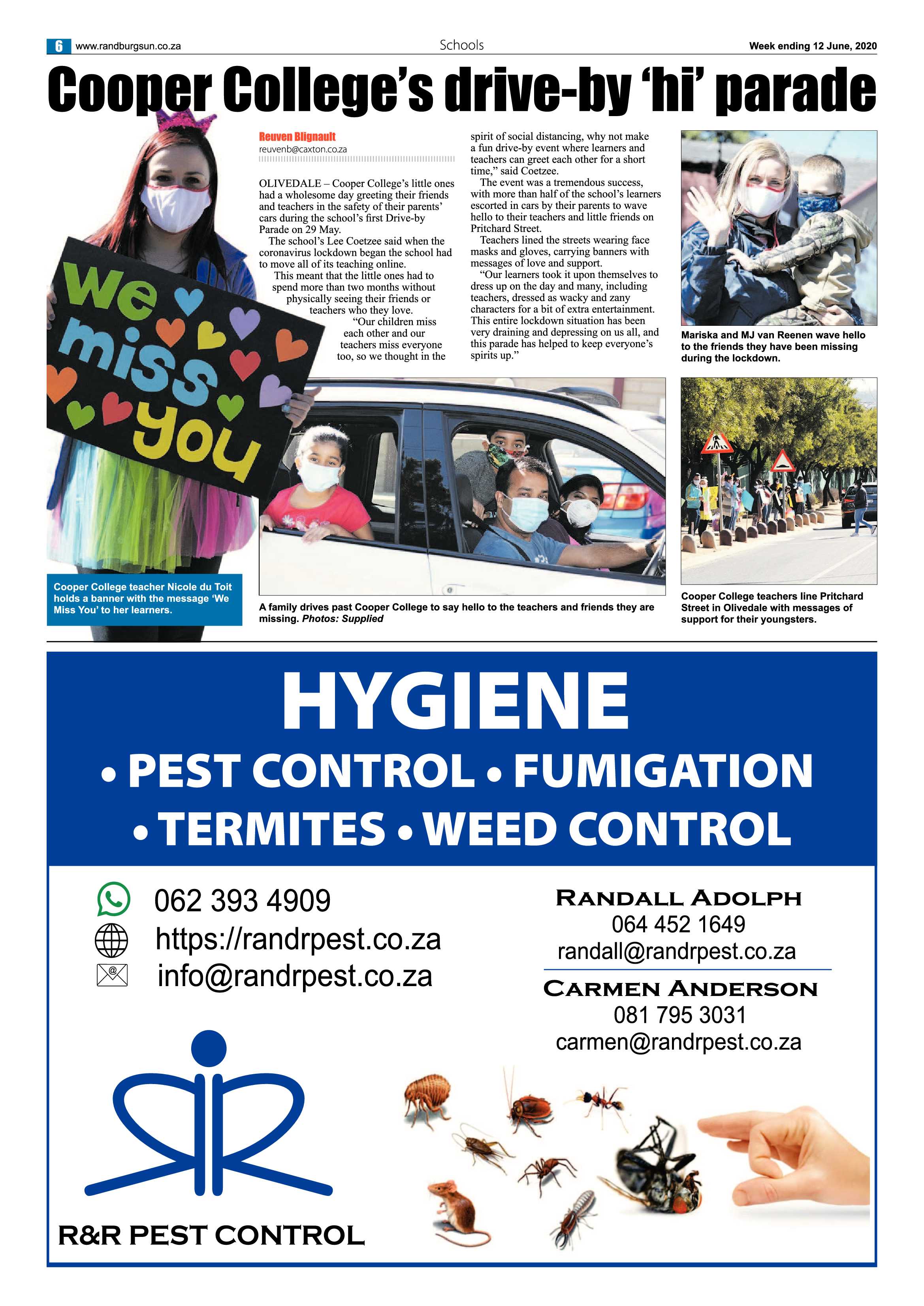 Randburg Sun 12 June 2020 page 6