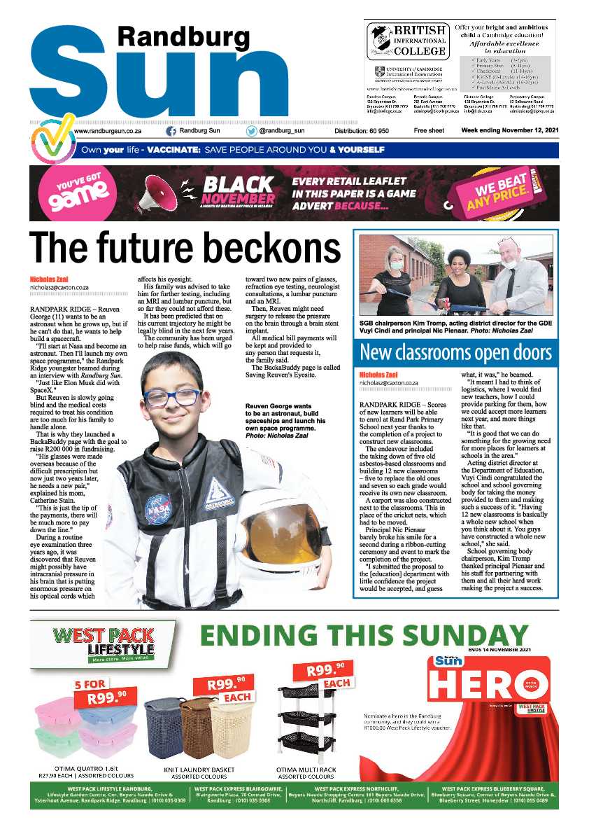 Randburg Sun 12 November 2021 page 3