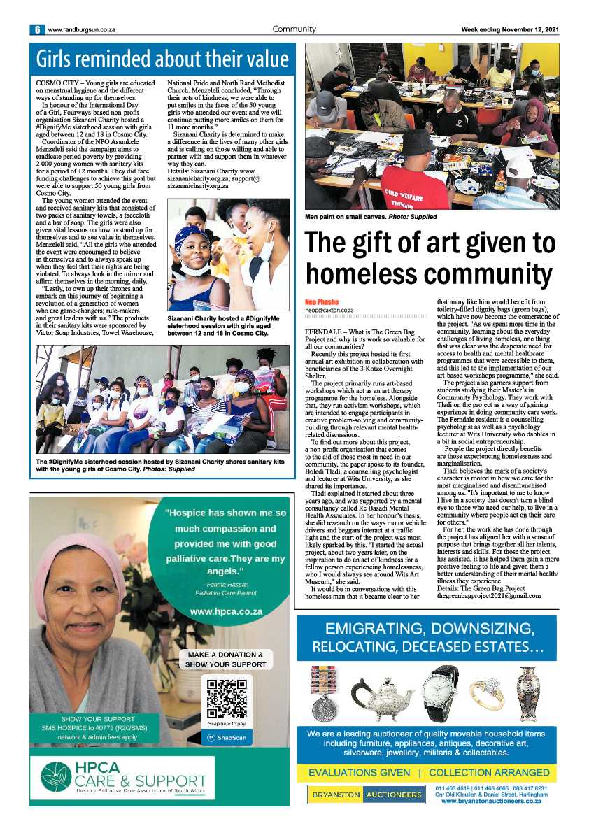 Randburg Sun 12 November 2021 page 8