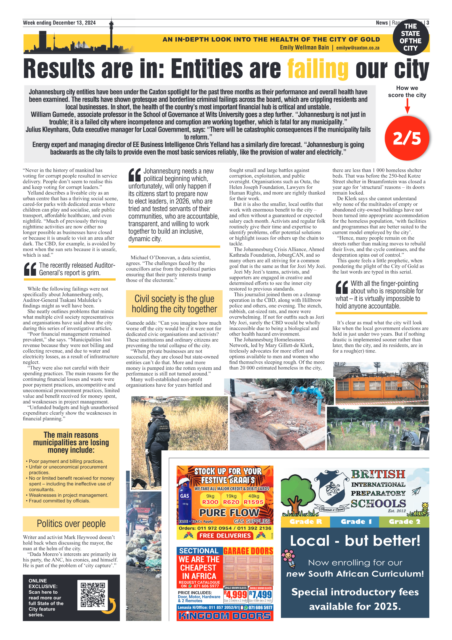 Randburg Sun 13 December 2024 page 3