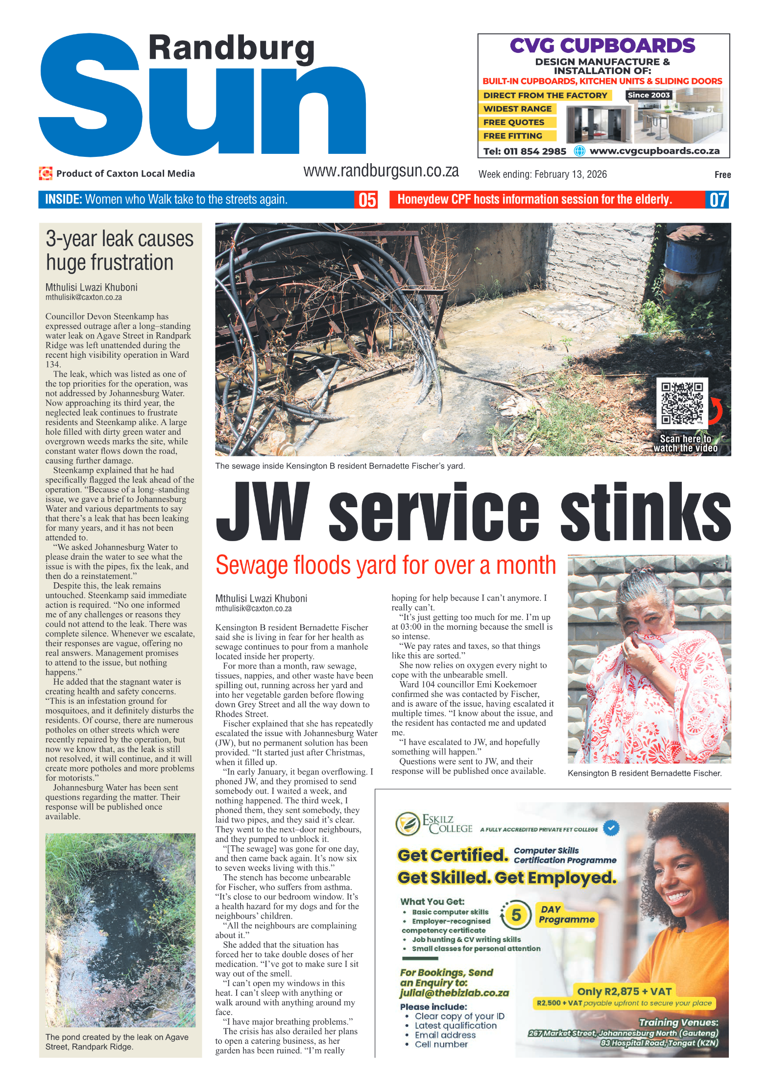 Randburg Sun 13 February 2026 page 3