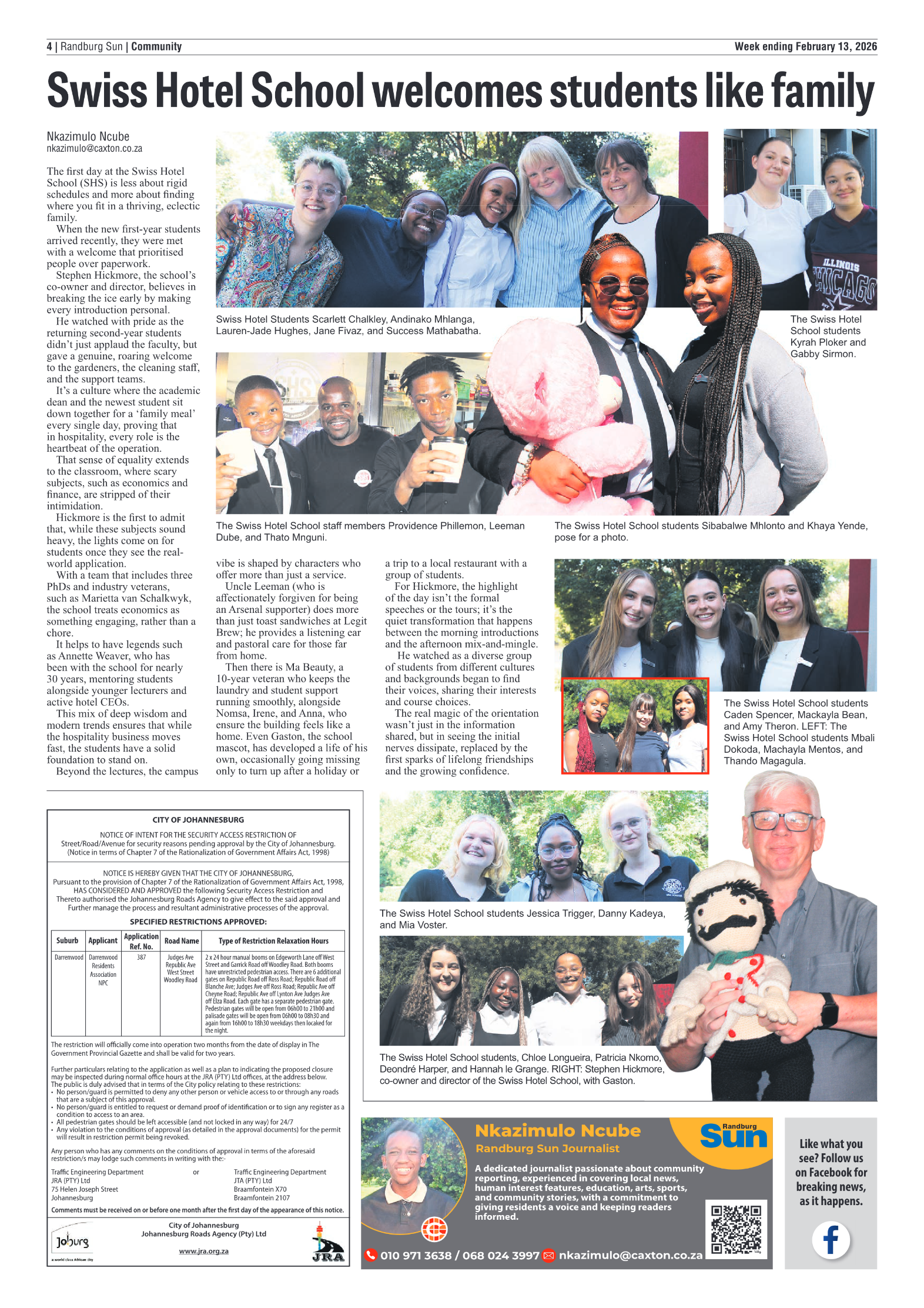 Randburg Sun 13 February 2026 page 6