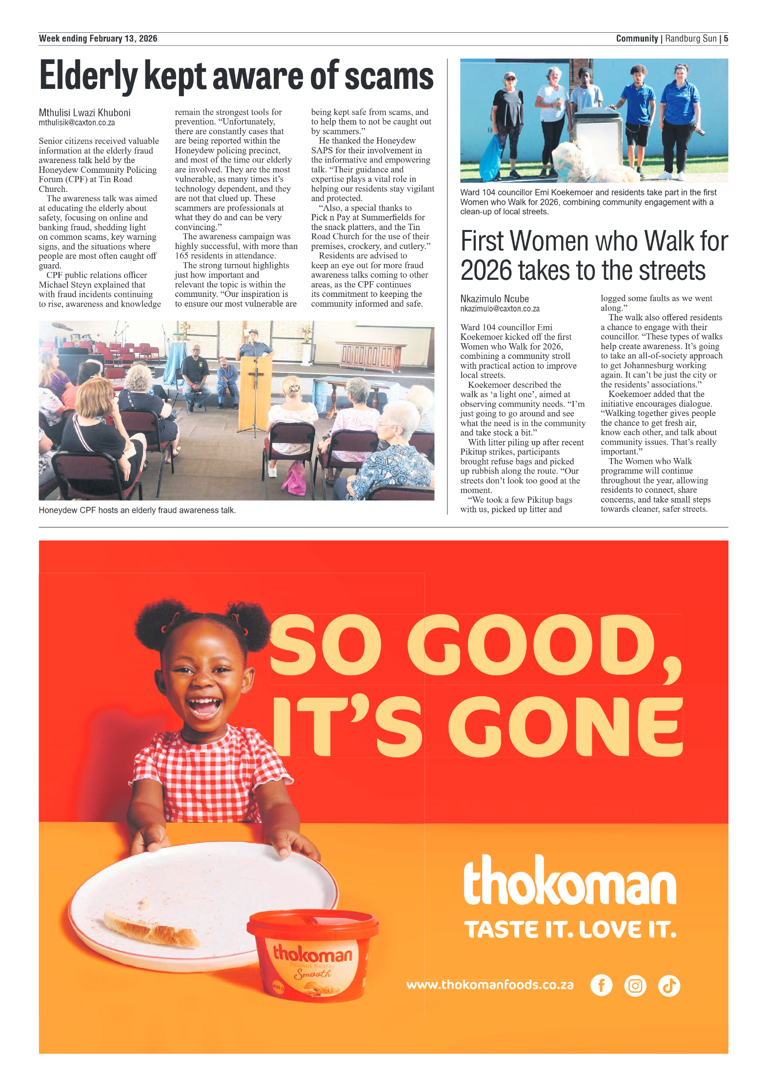 Randburg Sun 13 February 2026 page 7
