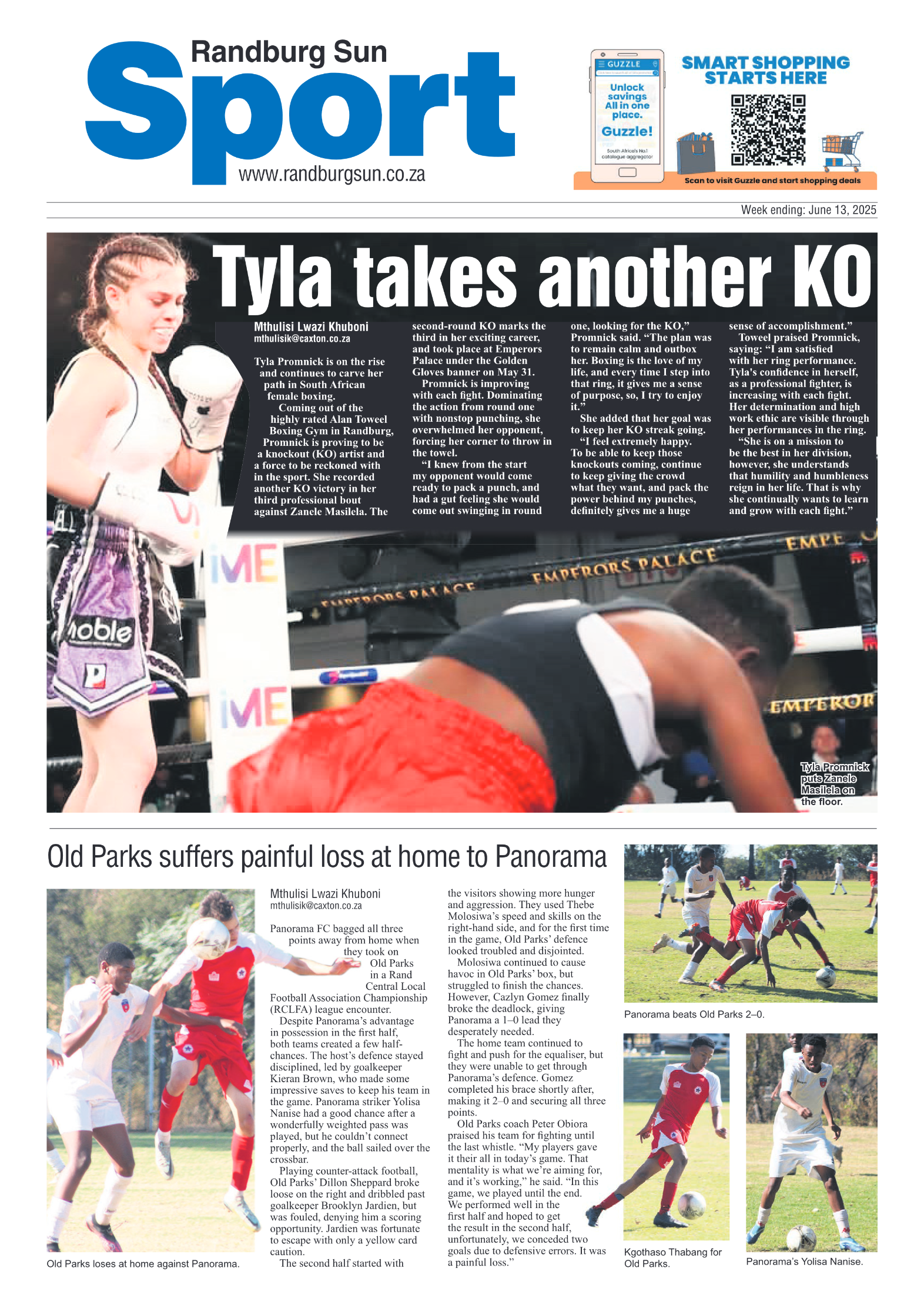 Randburg Sun 13 June 2025 page 10