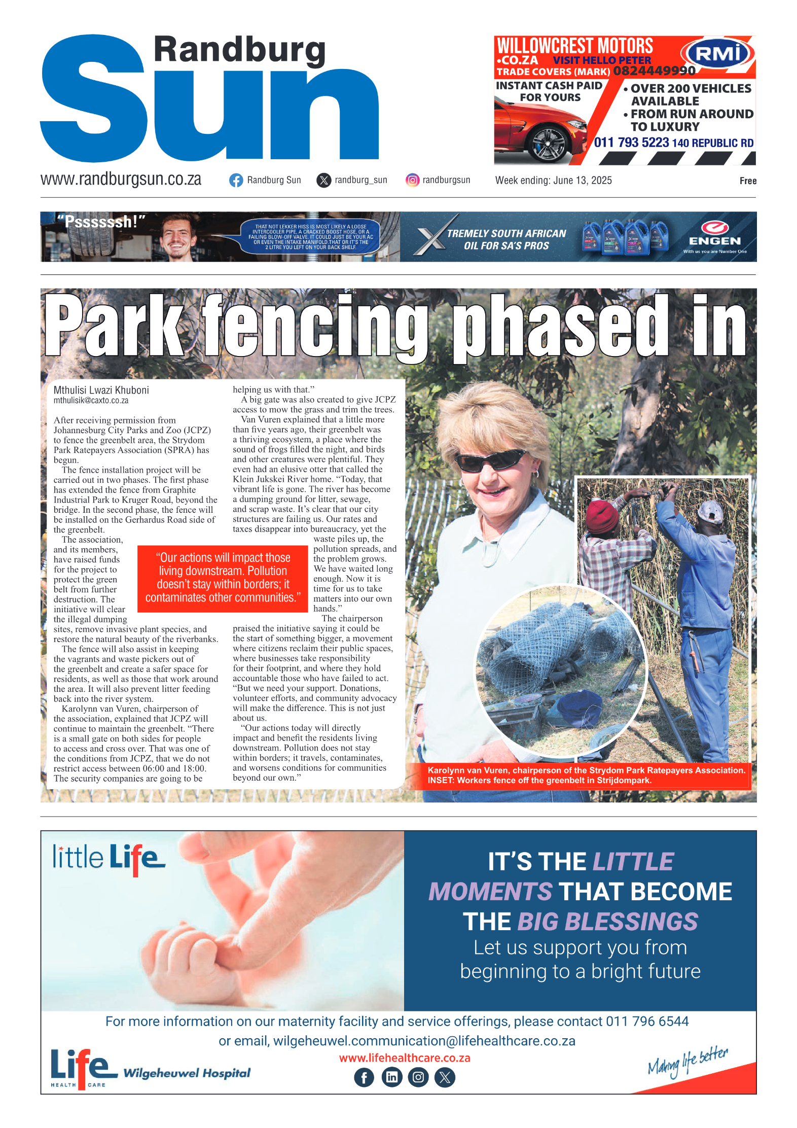 Randburg Sun 13 June 2025 page 3