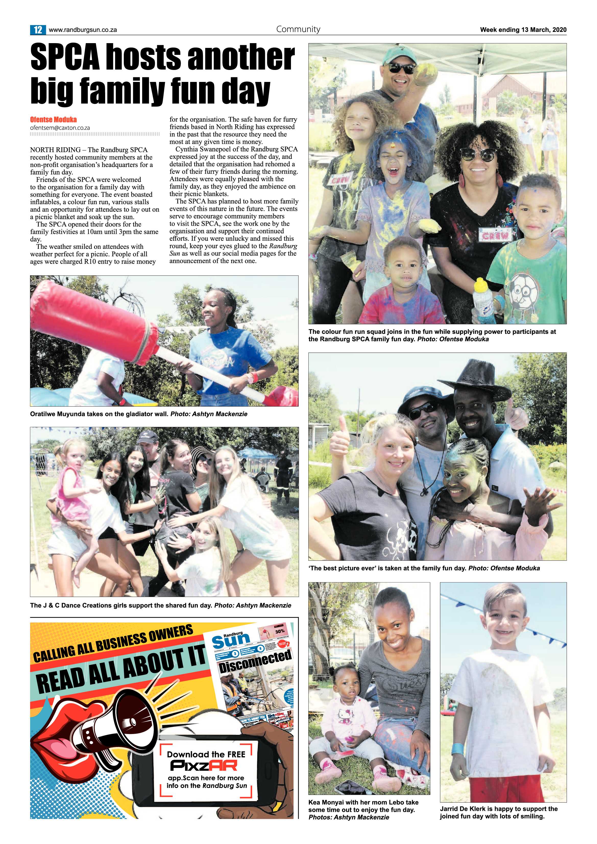 Randburg Sun 13 March 2020 page 12