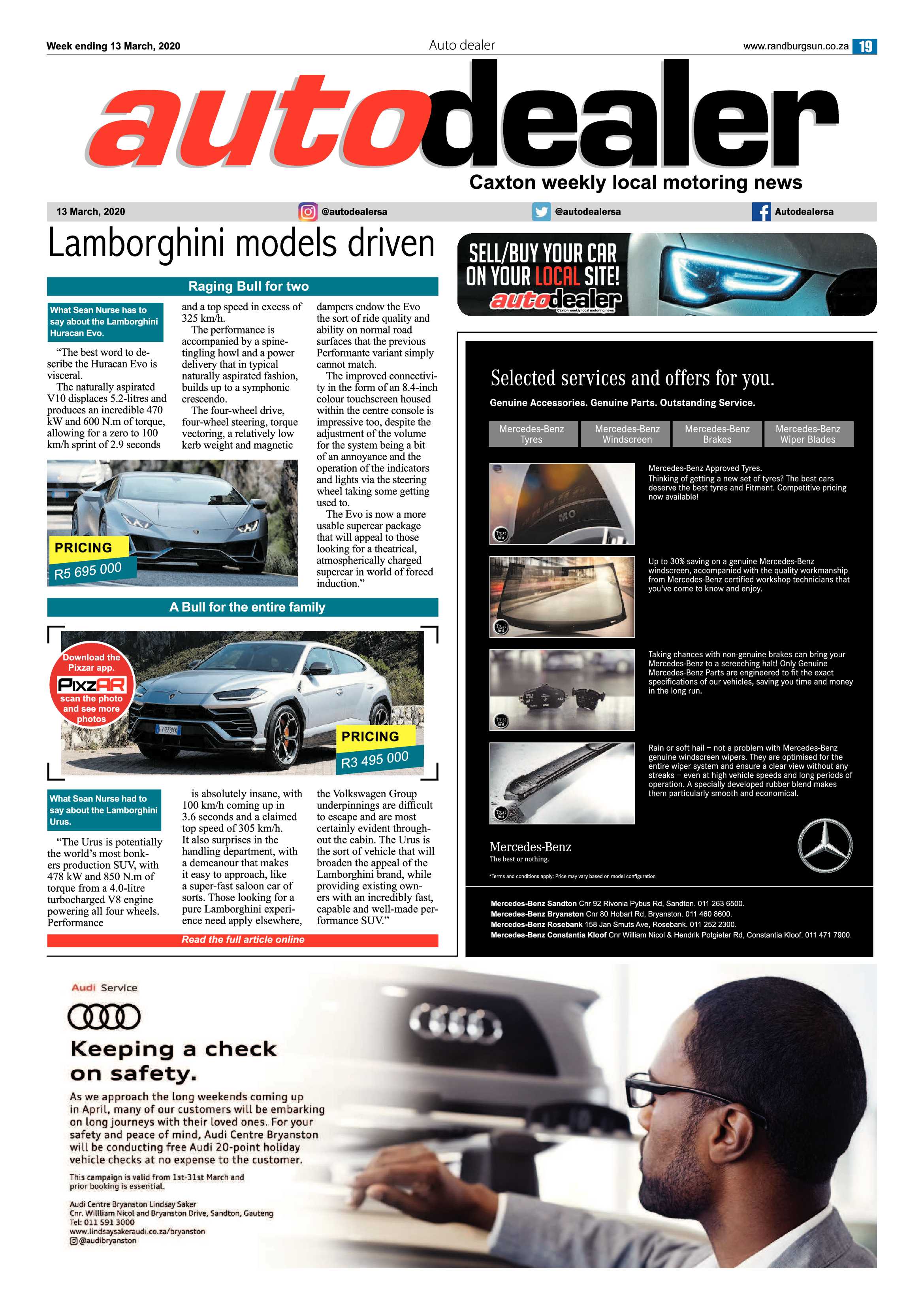 Randburg Sun 13 March 2020 page 19