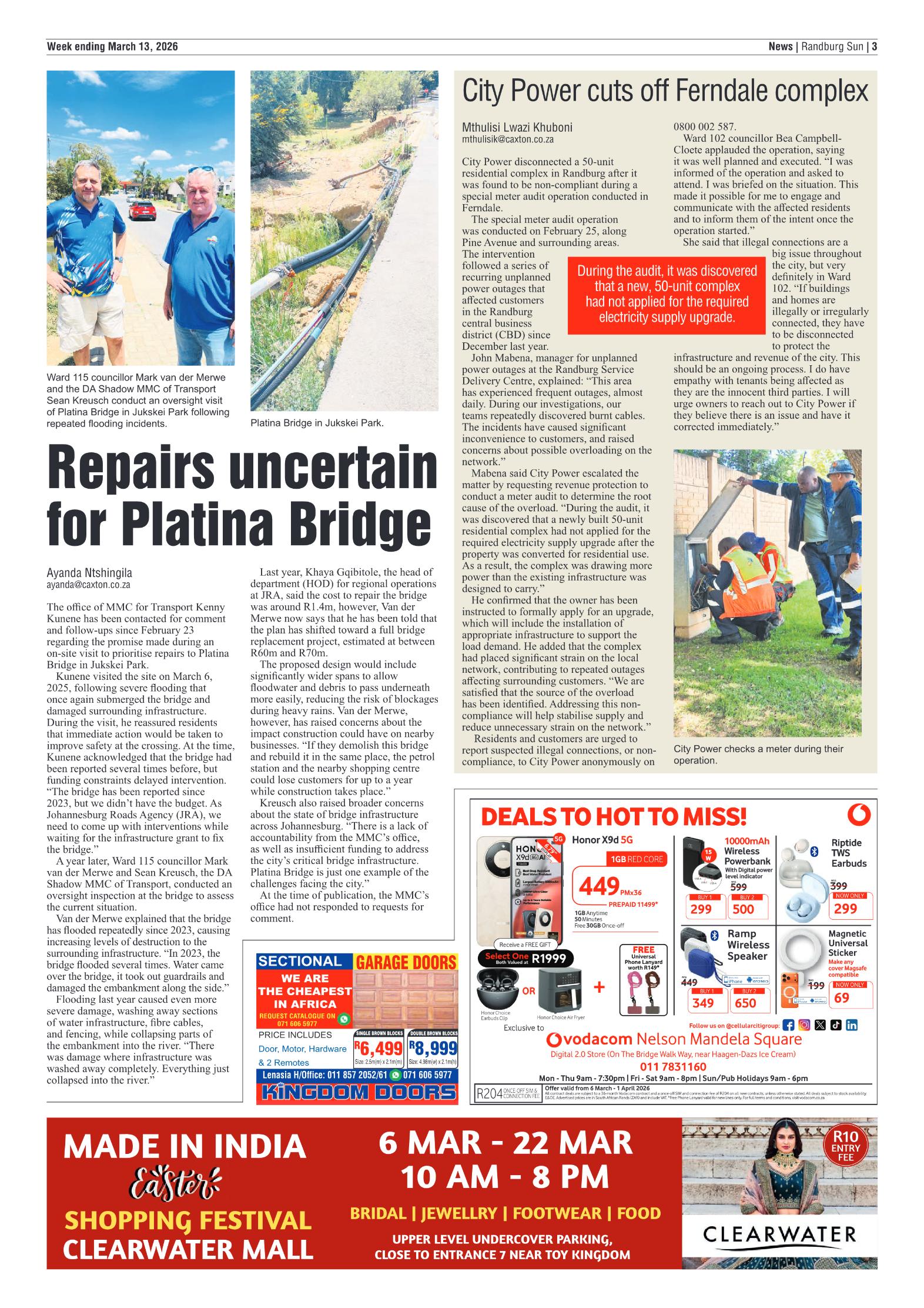 Randburg Sun 13 March 2026 page 5