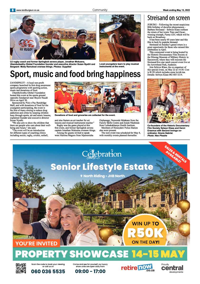 Randburg Sun 13 May 2022 page 6