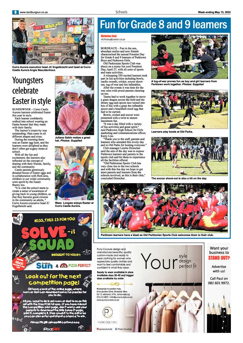 Randburg Sun 13 May 2022 page 8