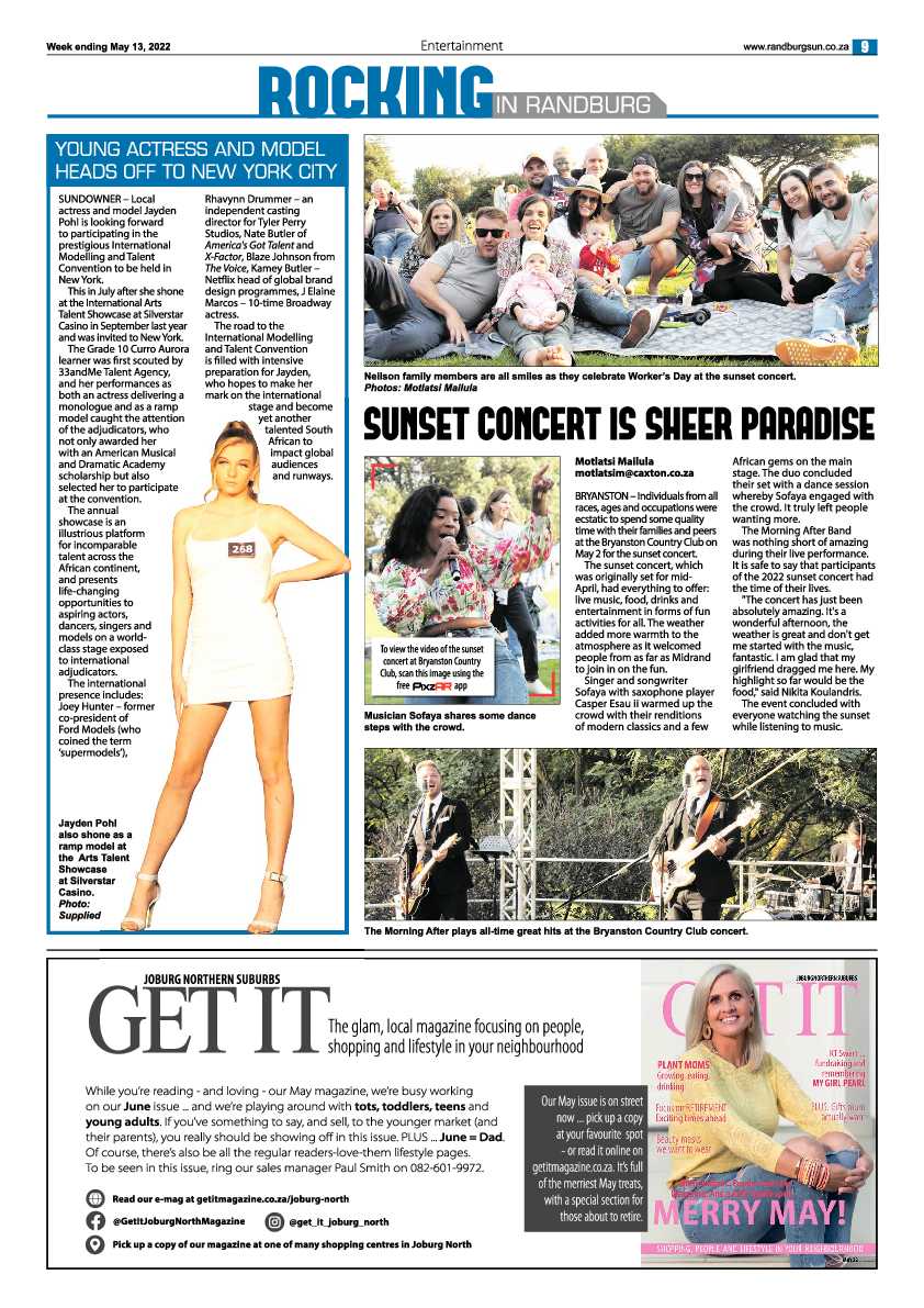 Randburg Sun 13 May 2022 page 9