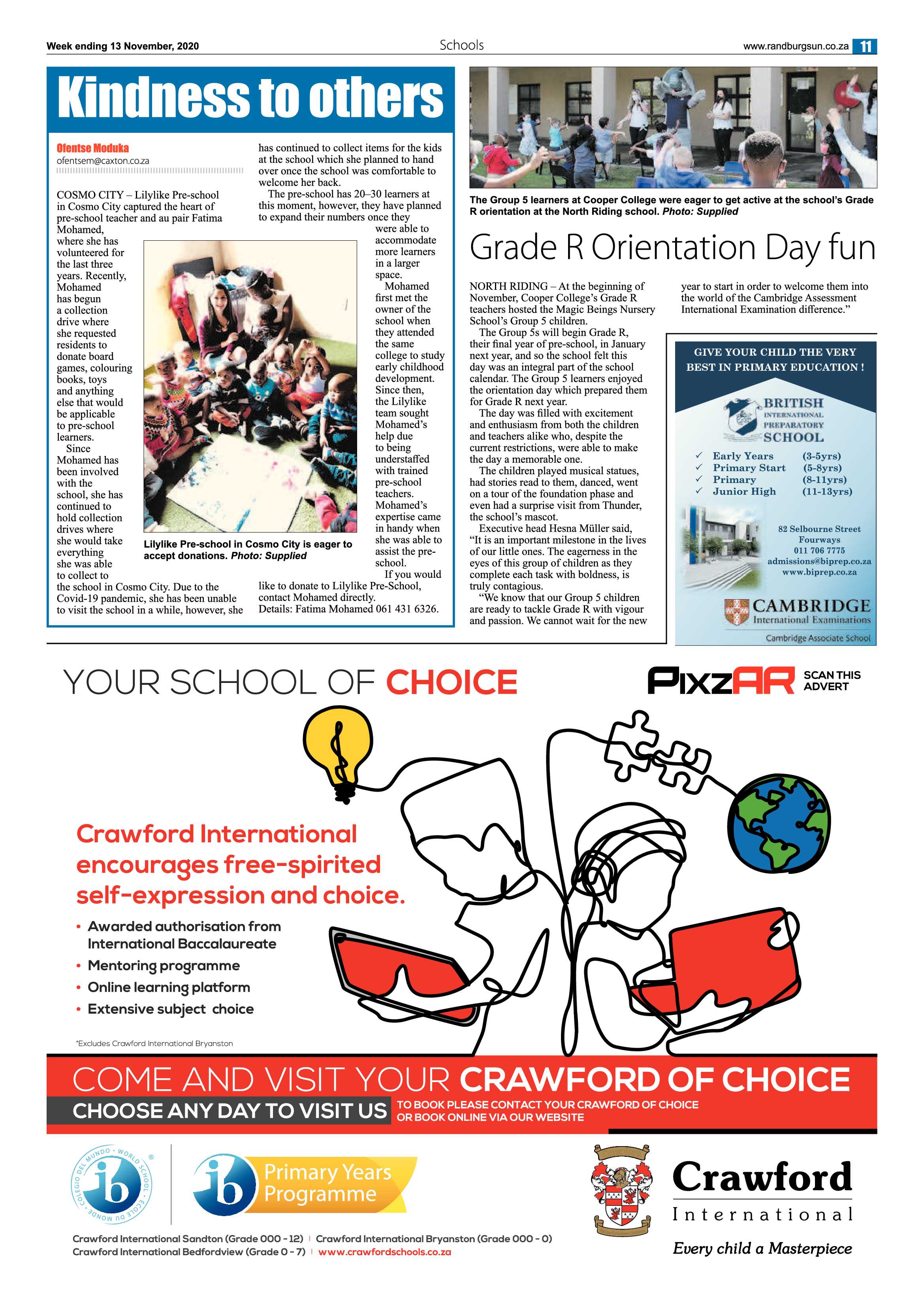 Randburg Sun 13 November 2020 page 11