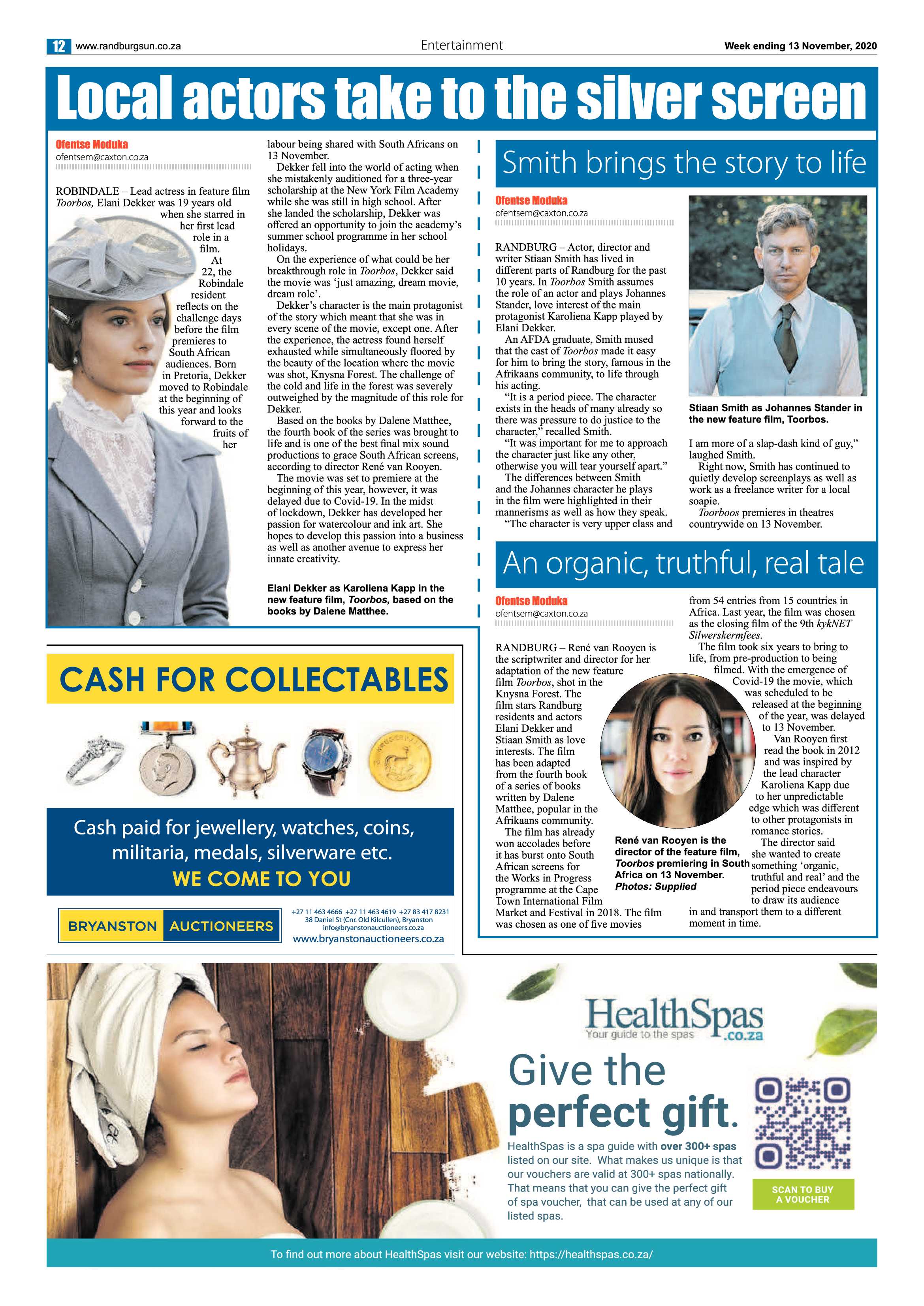Randburg Sun 13 November 2020 page 12