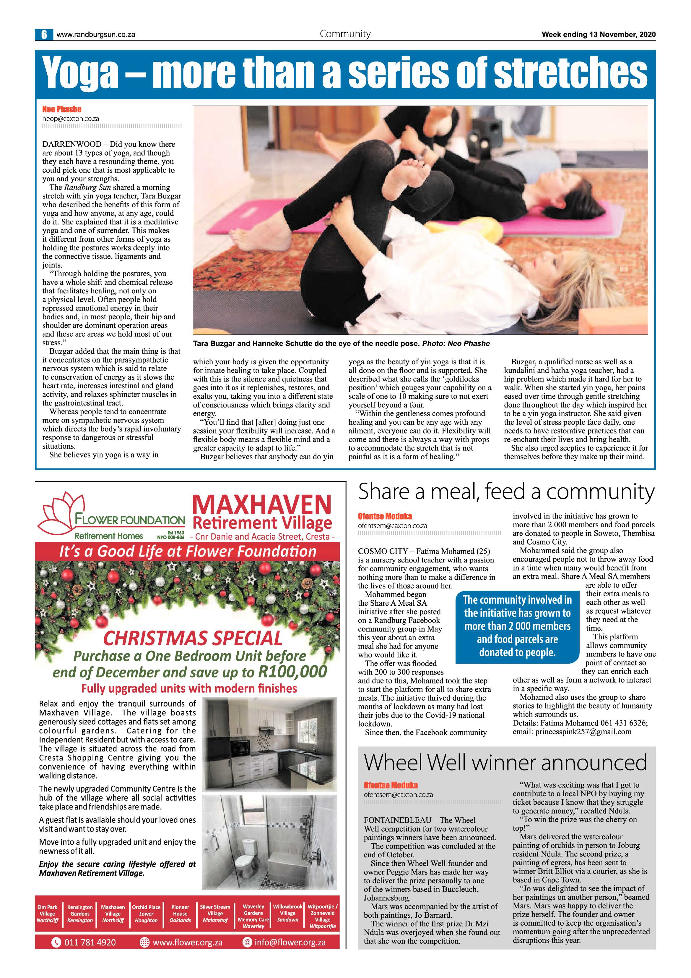 Randburg Sun 13 November 2020 page 6