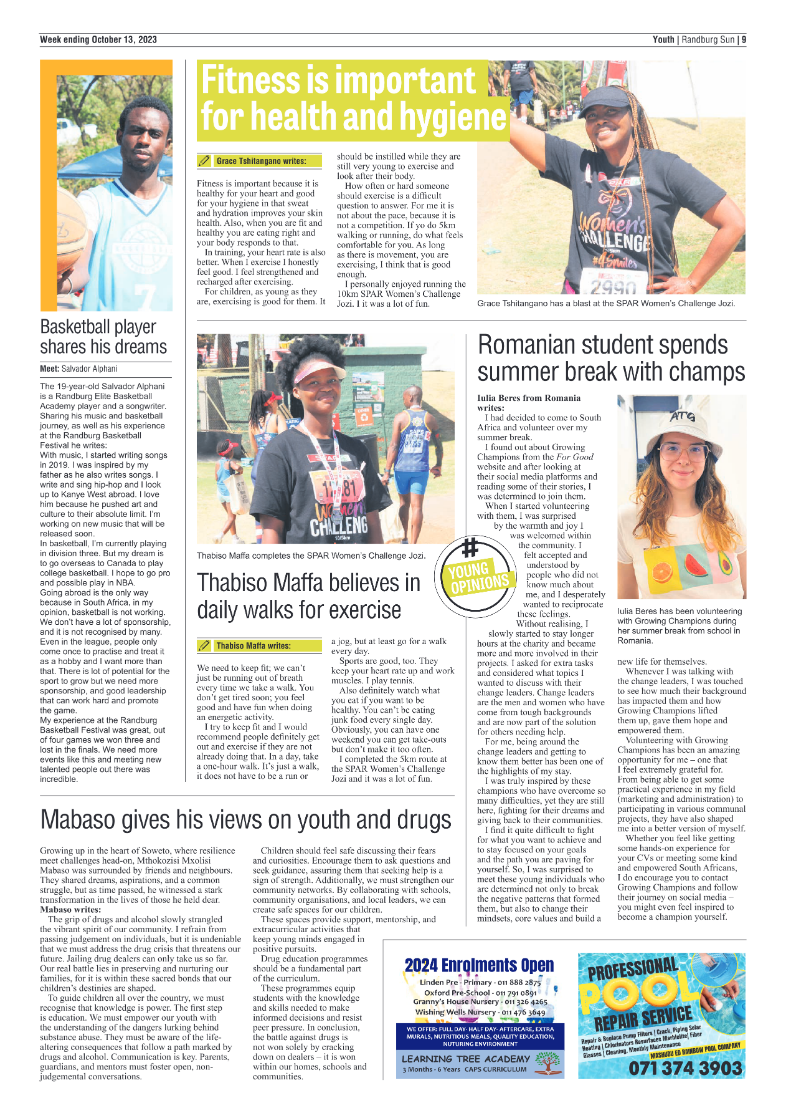 Randburg Sun 13 October 2023 page 9